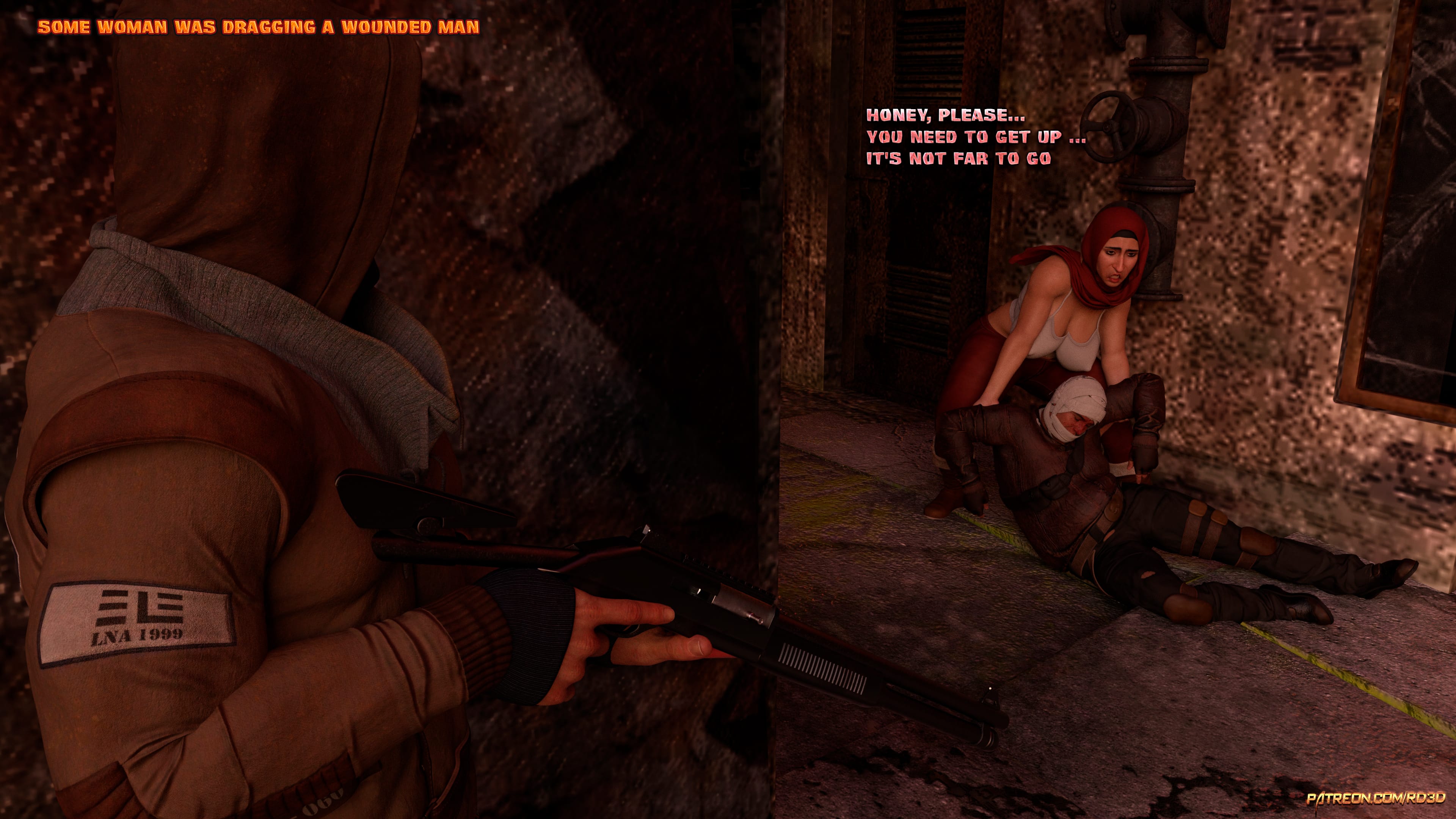 Lust Predators – Hijab Amatures [Real-Deal 3D] Lust Wasteland - Chapter 10 - Page 9