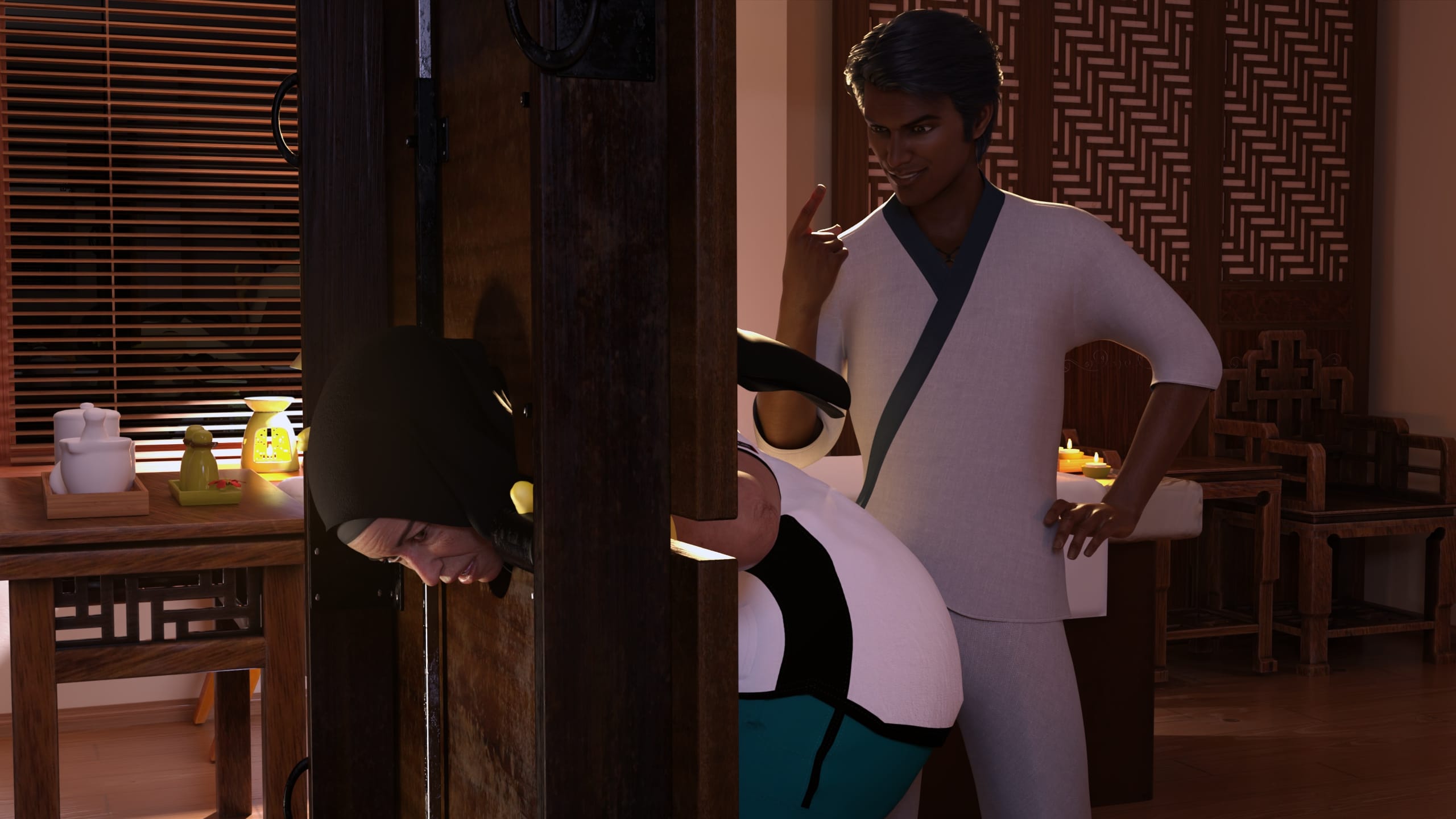 Lust Predators – Hijab Amatures [Real-Deal 3D] Spa - Chapter 11.5 - Page 20