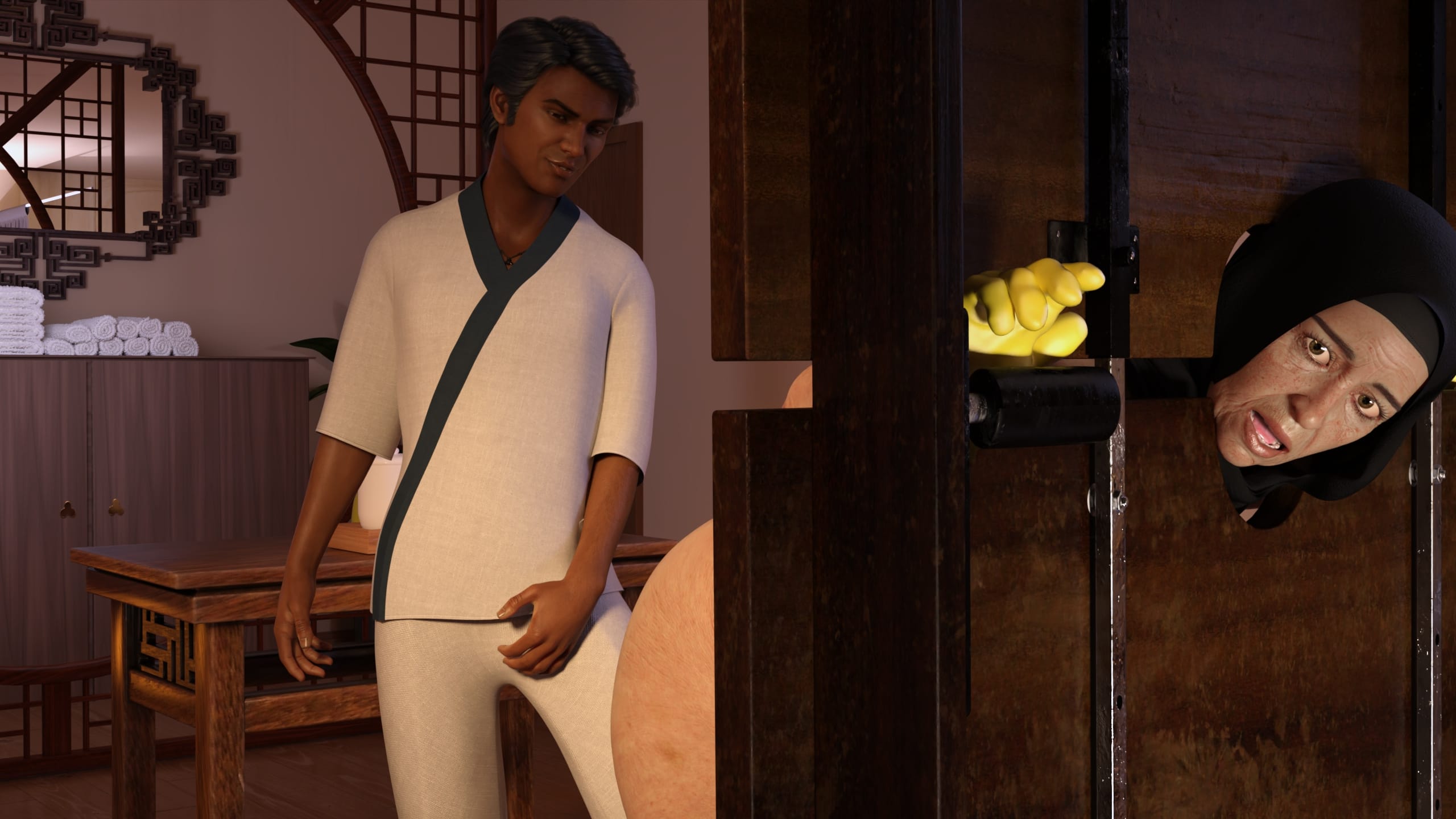 Lust Predators – Hijab Amatures [Real-Deal 3D] Spa - Chapter 11.5 - Page 32