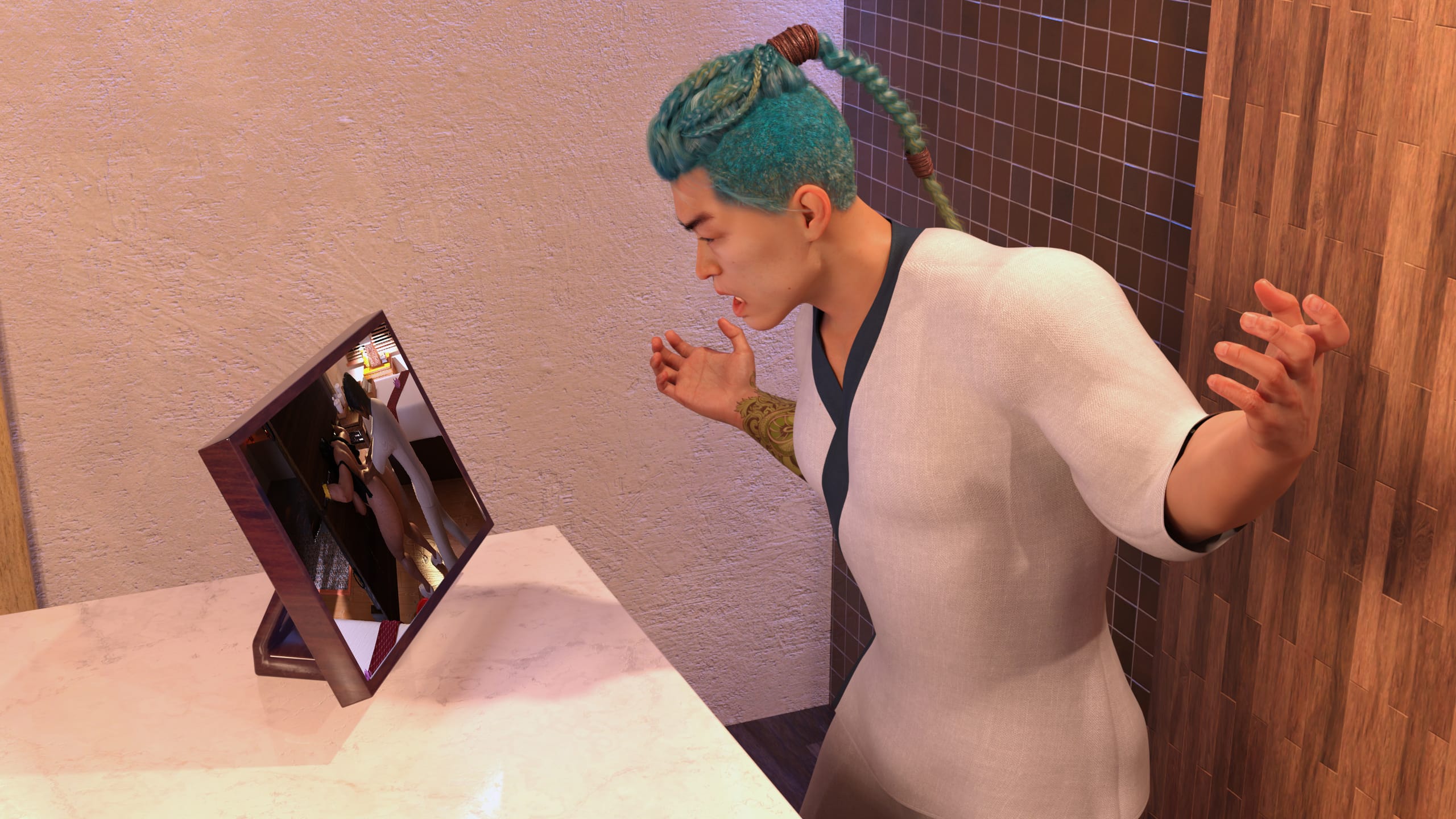 Lust Predators – Hijab Amatures [Real-Deal 3D] Spa - Chapter 11.5 - Page 40