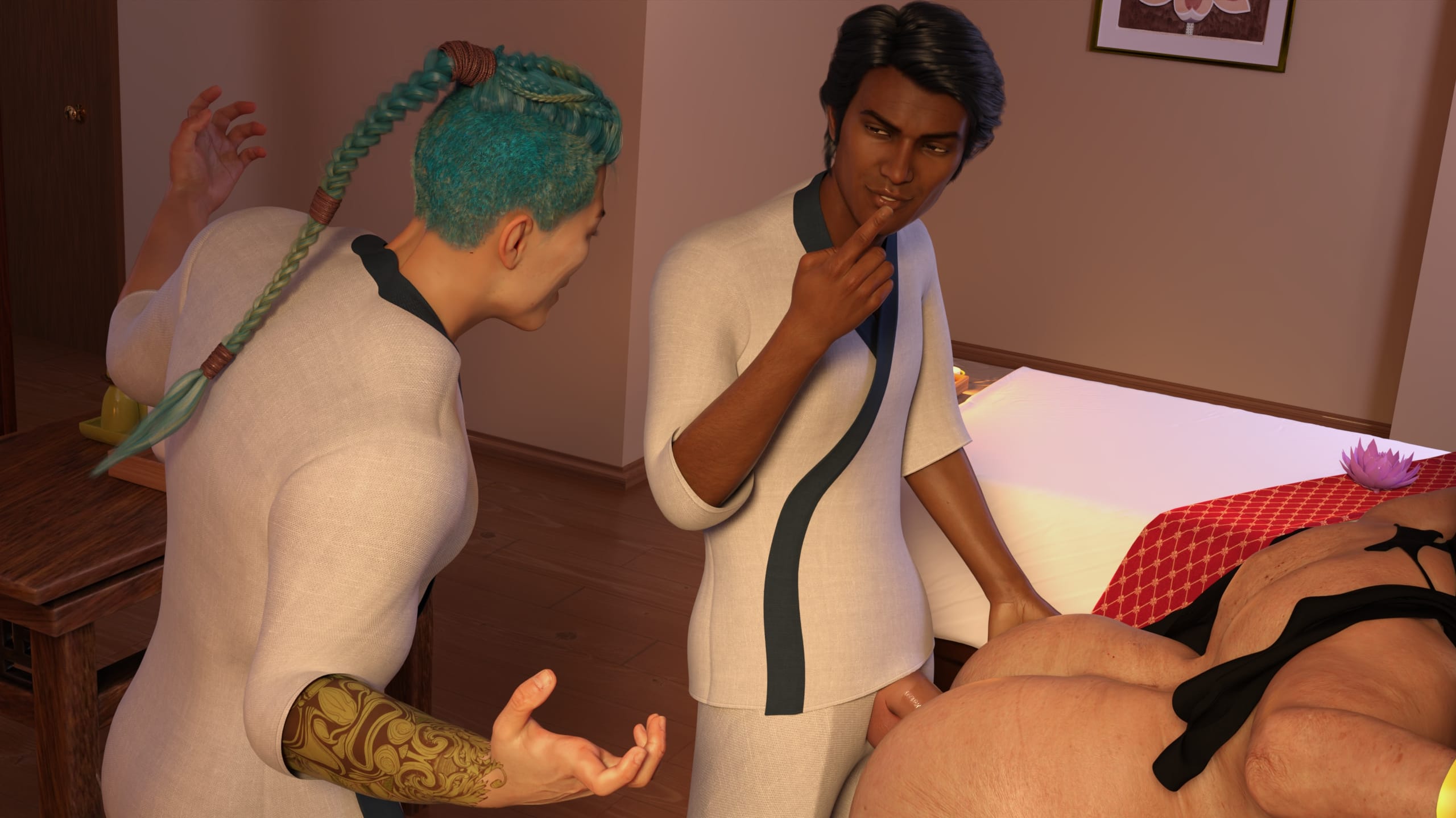 Lust Predators – Hijab Amatures [Real-Deal 3D] Spa - Chapter 11.5 - Page 42