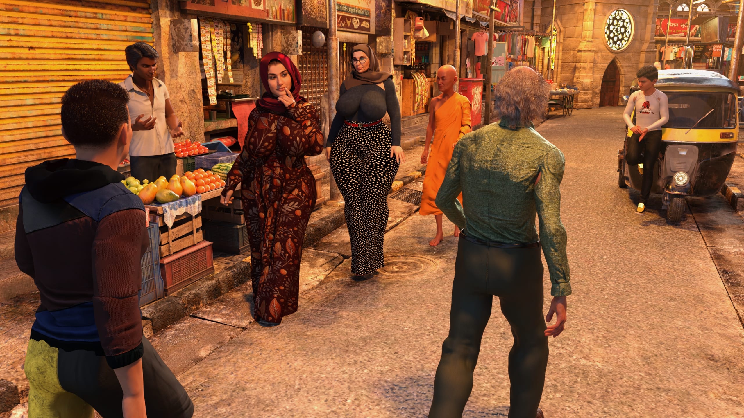 Lust Predators – Hijab Amatures [Real-Deal 3D] Tricky Street - Chapter 12 - Page 2