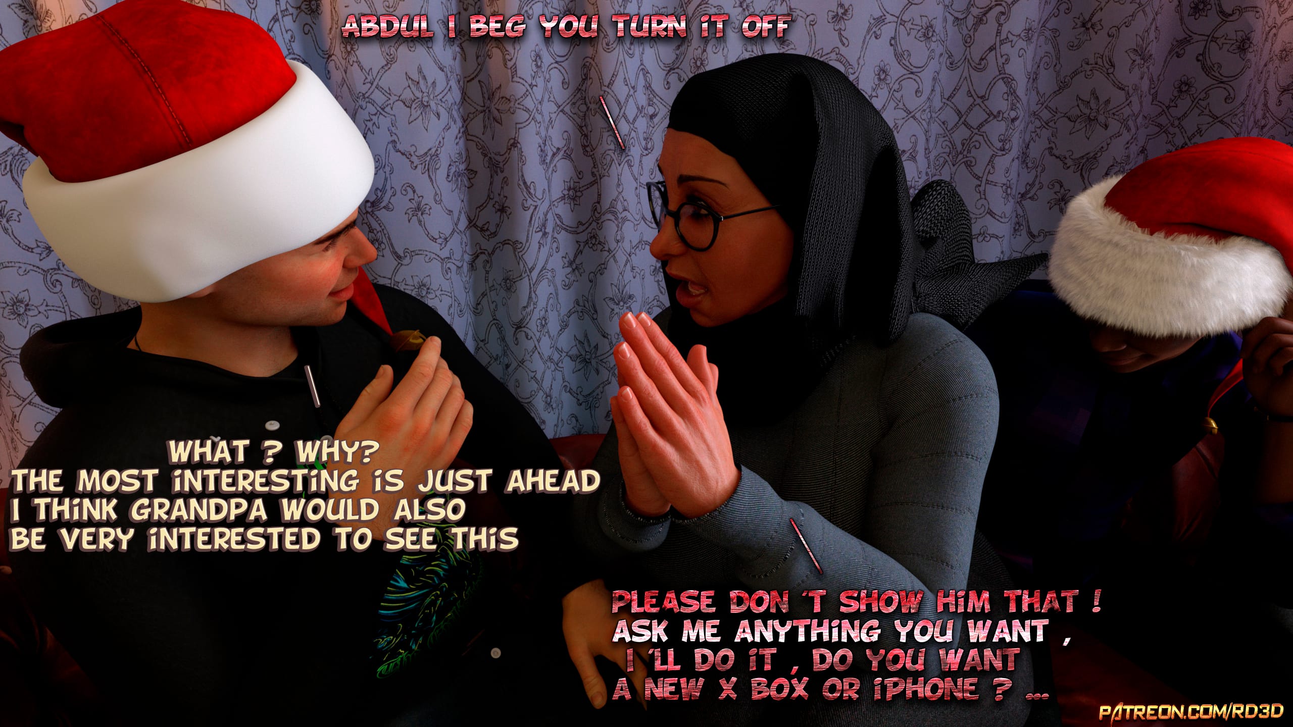 Lust Predators – Hijab Amatures [Real-Deal 3D] Gift for Grandma - Chapter 13 - Page 11