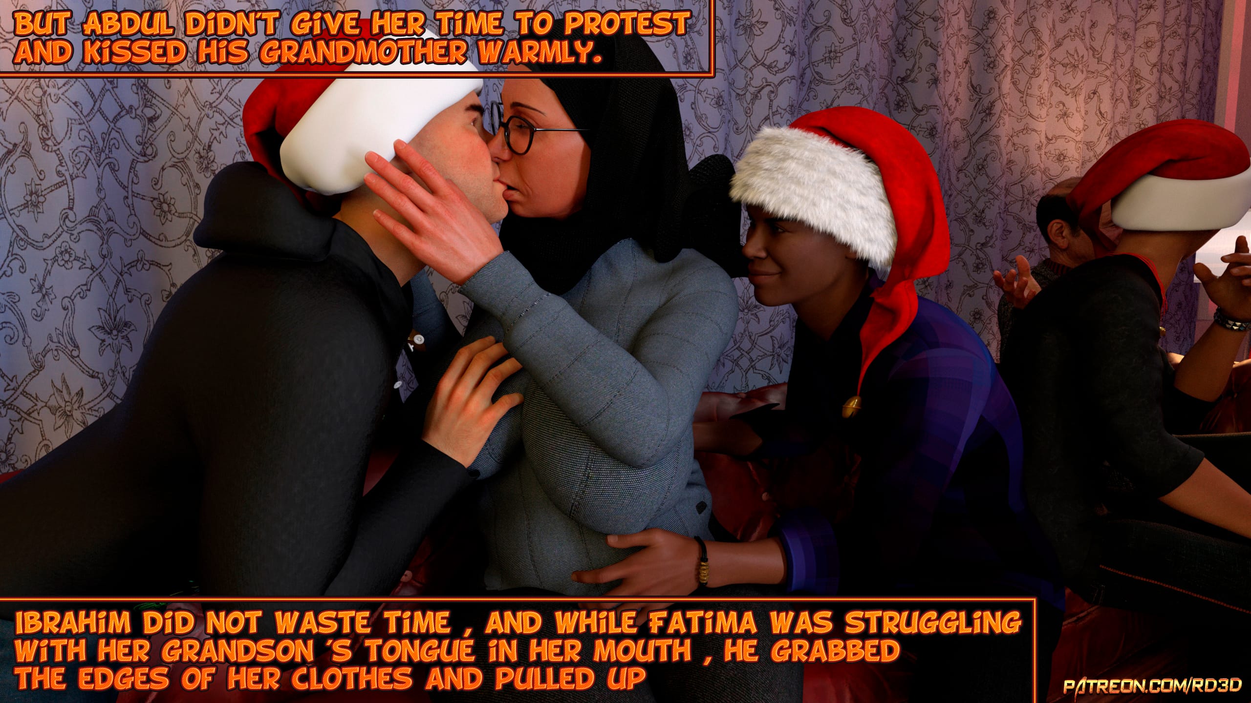 Lust Predators – Hijab Amatures [Real-Deal 3D] Gift for Grandma - Chapter 13 - Page 13