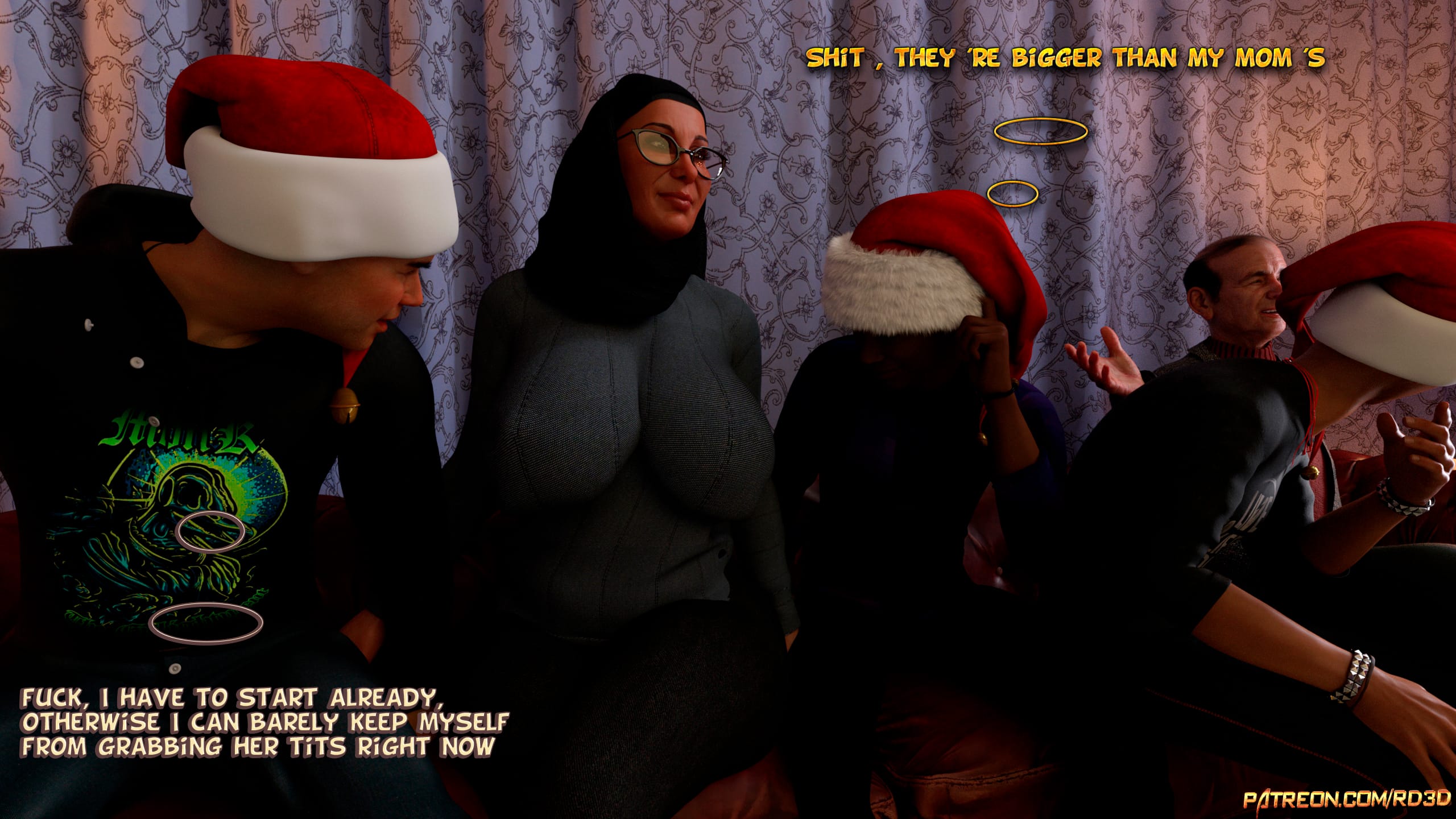 Lust Predators – Hijab Amatures [Real-Deal 3D] Gift for Grandma - Chapter 13 - Page 6