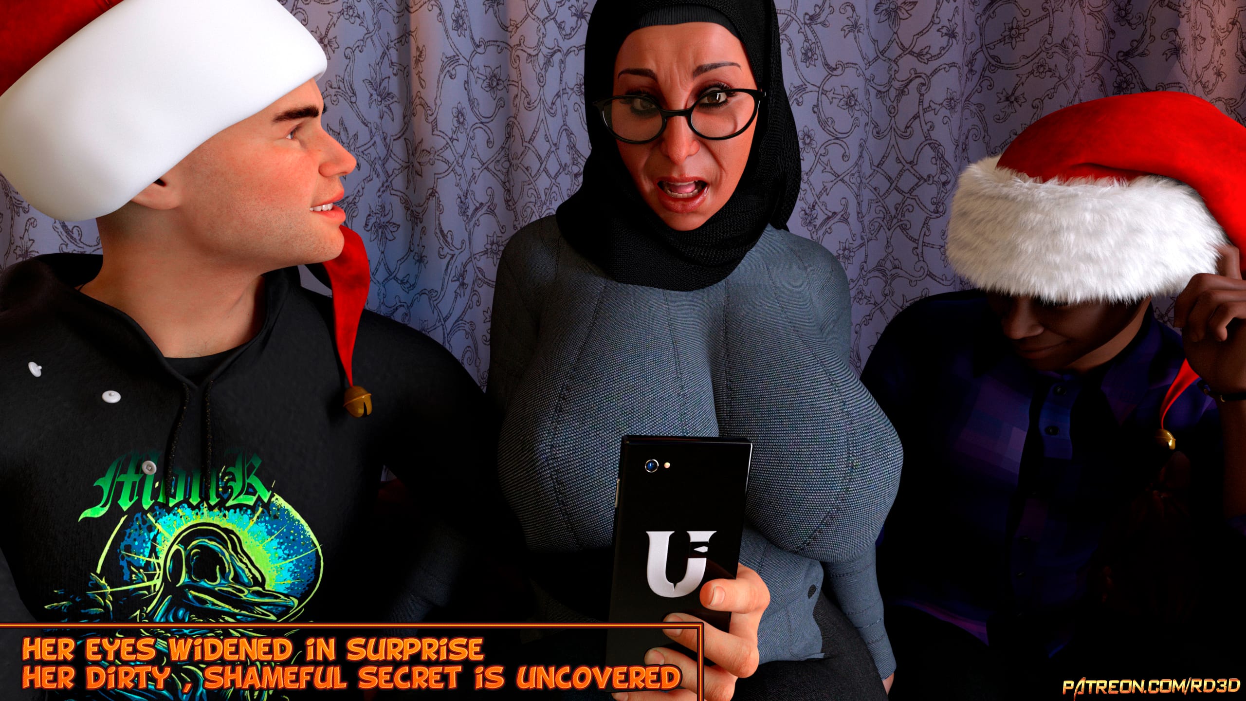 Lust Predators – Hijab Amatures [Real-Deal 3D] Gift for Grandma - Chapter 13 - Page 9