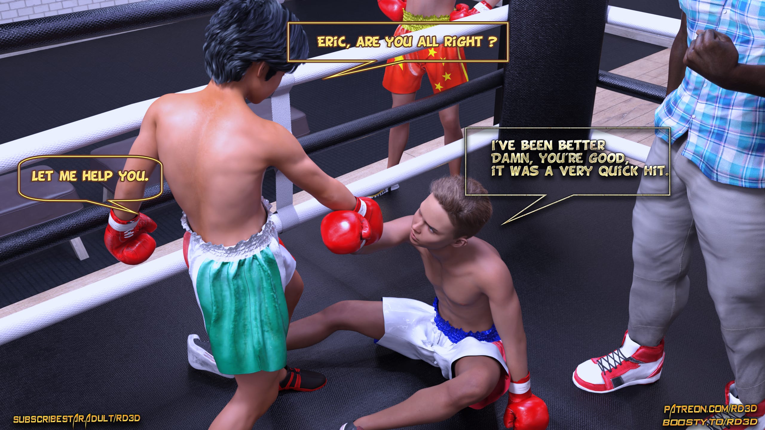 Lust Predators – Hijab Amatures [Real-Deal 3D] Chapter 14 - Fight Club - Page 6