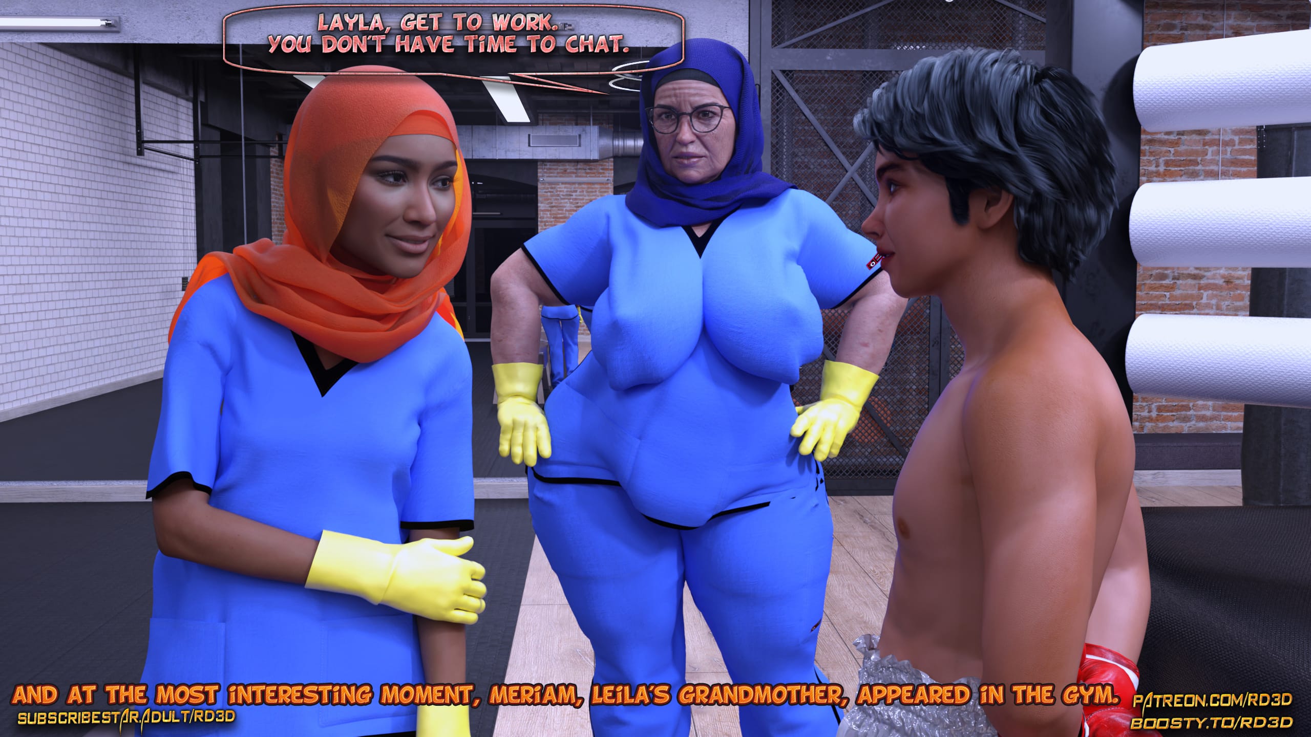 Lust Predators – Hijab Amatures [Real-Deal 3D] Chapter 14 - Fight Club - Page 11