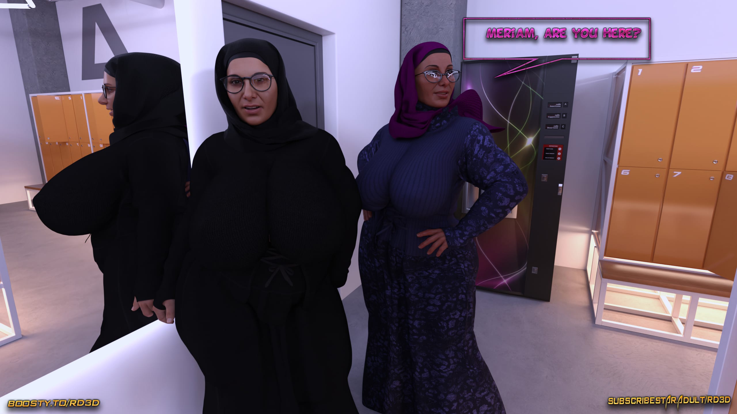 Lust Predators – Hijab Amatures [Real-Deal 3D] Chapter 14 - Fight Club - Page 37