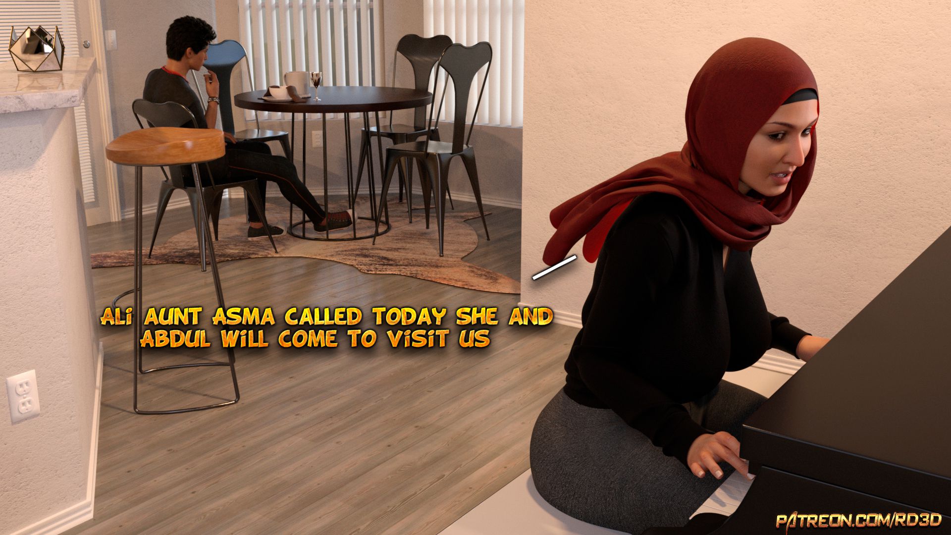 Lust Predators – Hijab Amatures [Real-Deal 3D] Chapter 2 - Page 2
