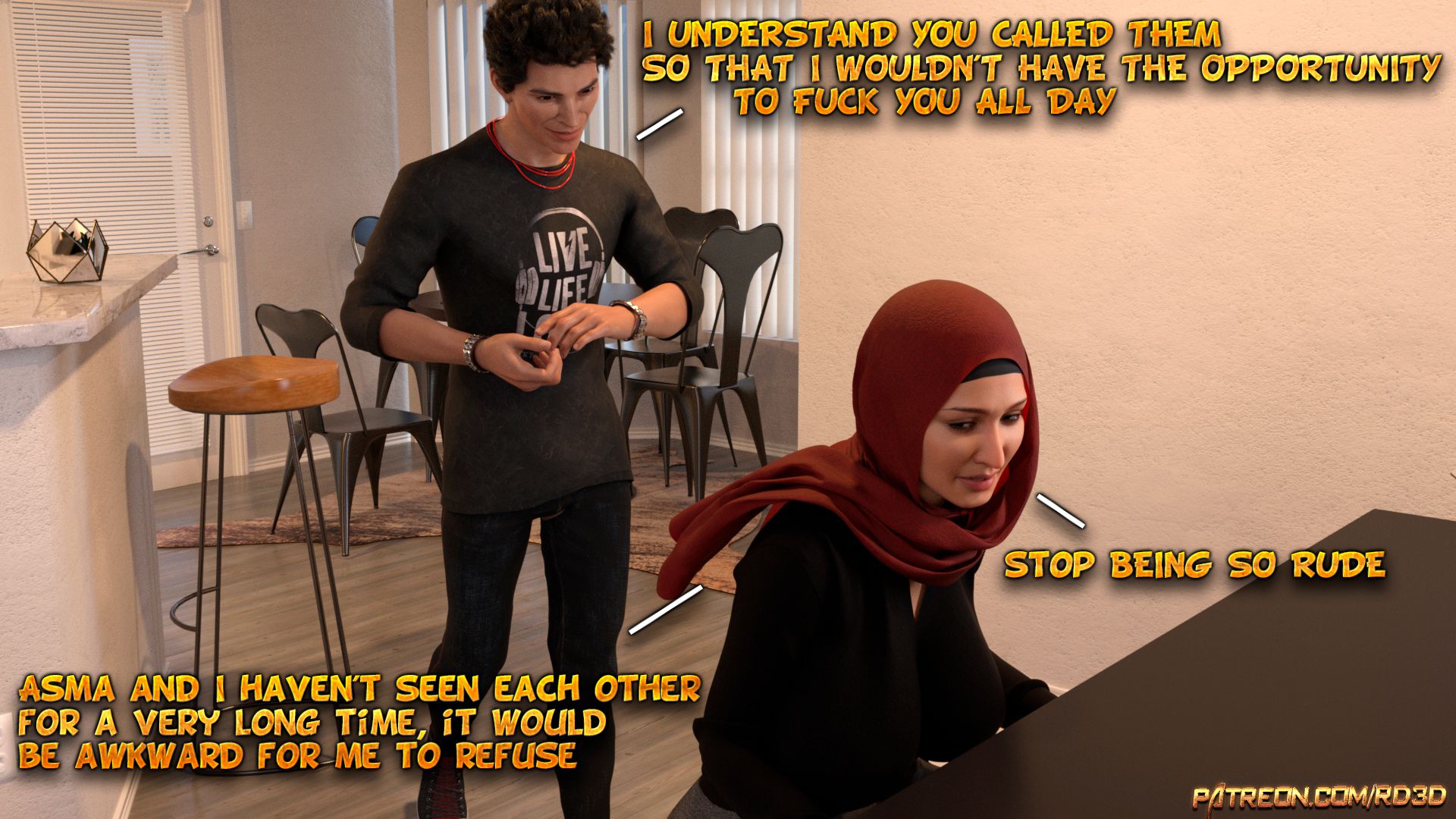 Lust Predators – Hijab Amatures [Real-Deal 3D] Chapter 2 - Page 3