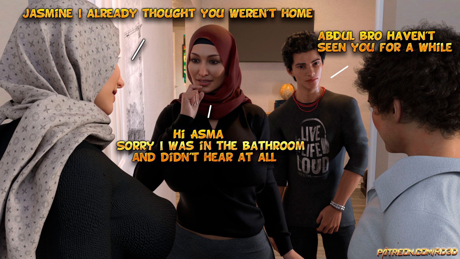 Lust Predators – Hijab Amatures [Real-Deal 3D] Chapter 2 - Page 30