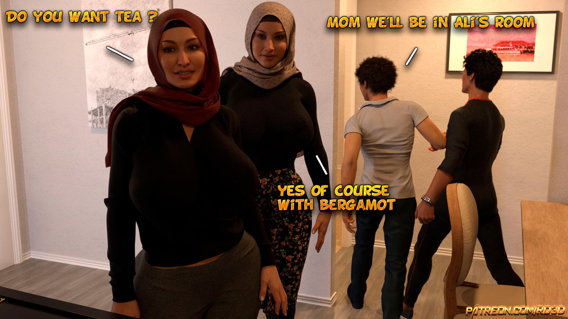 Lust Predators – Hijab Amatures [Real-Deal 3D] Chapter 2 - Page 33