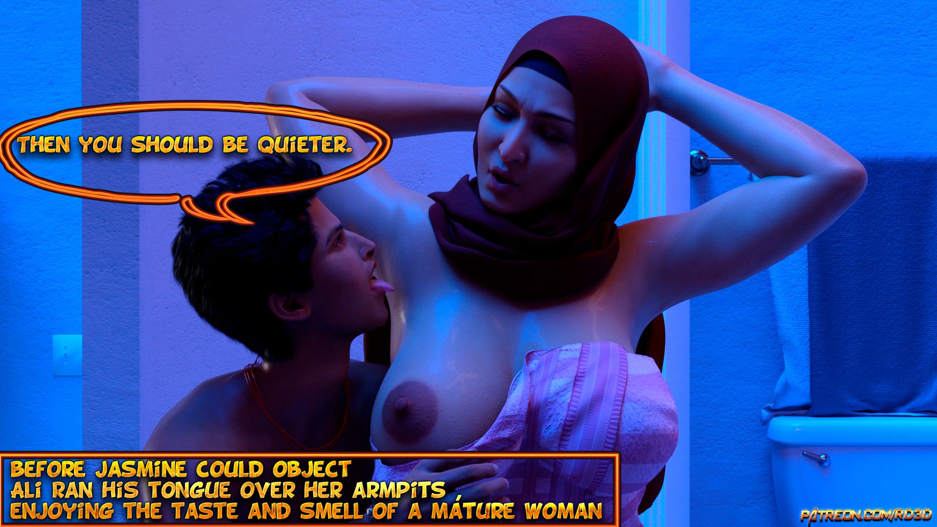 Lust Predators – Hijab Amatures [Real-Deal 3D] Chapter 2 - Page 48