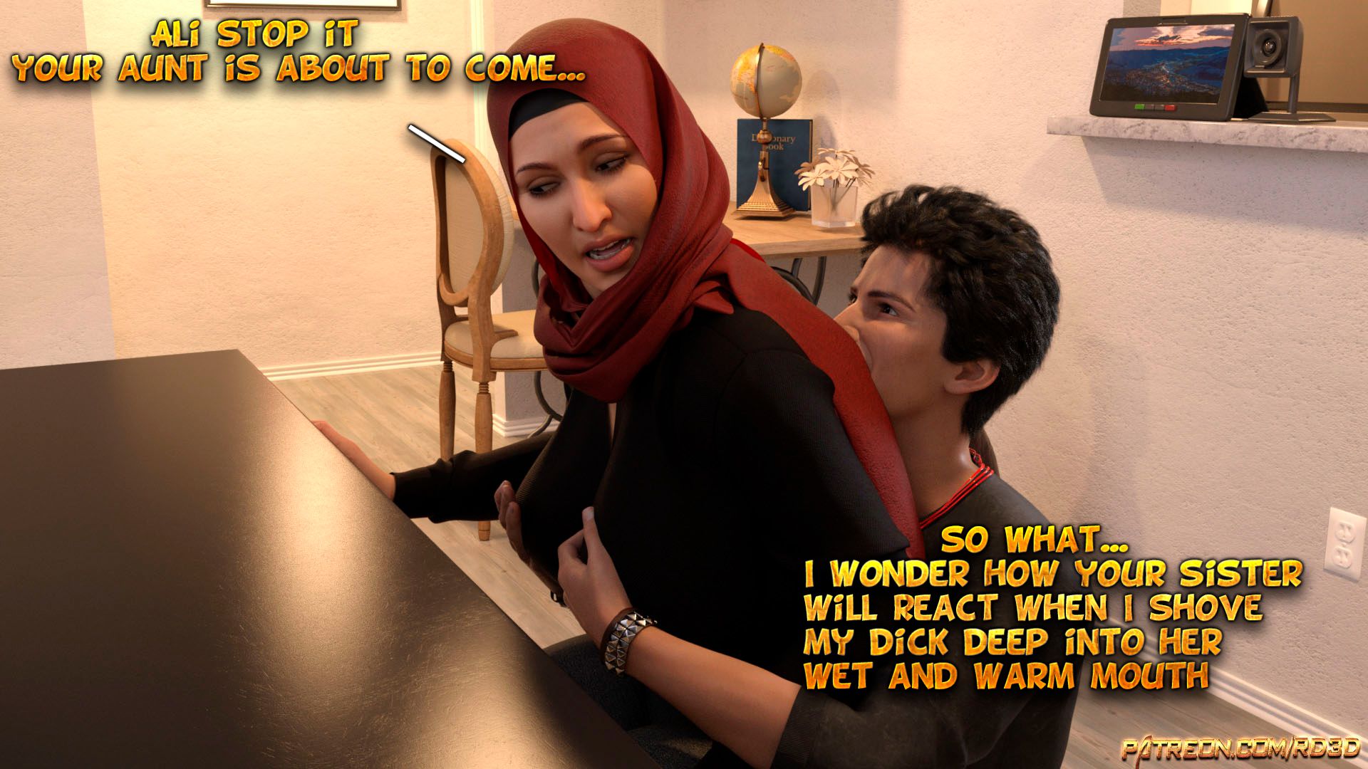 Lust Predators – Hijab Amatures [Real-Deal 3D] Chapter 2 - Page 6