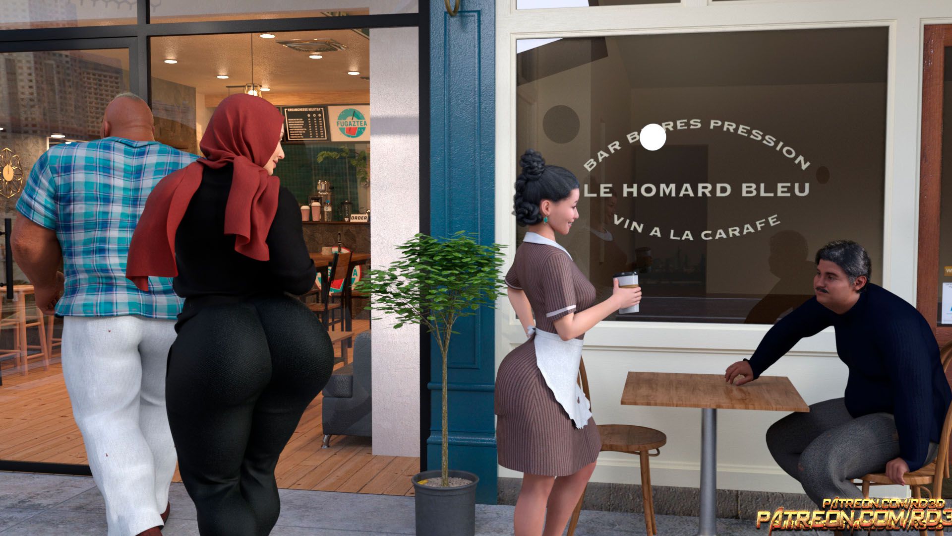 Lust Predators – Hijab Amatures [Real-Deal 3D] Chapter 3 - Page 10