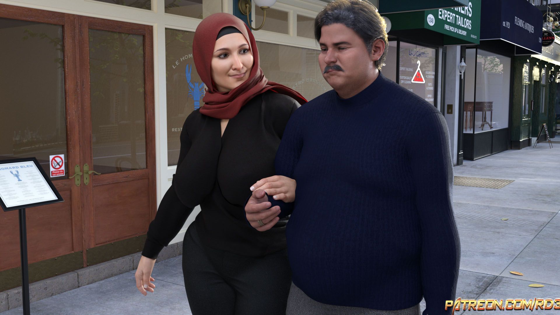 Lust Predators – Hijab Amatures [Real-Deal 3D] Chapter 3 - Page 2