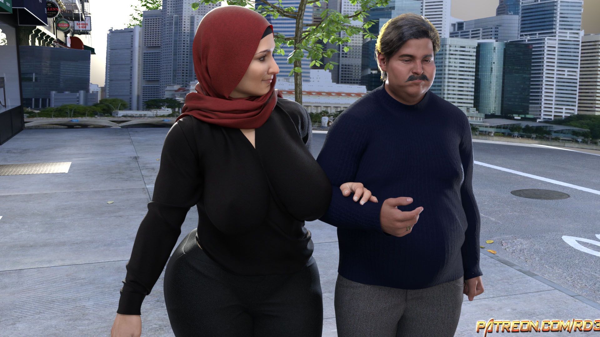 Lust Predators – Hijab Amatures [Real-Deal 3D] Chapter 3 - Page 3
