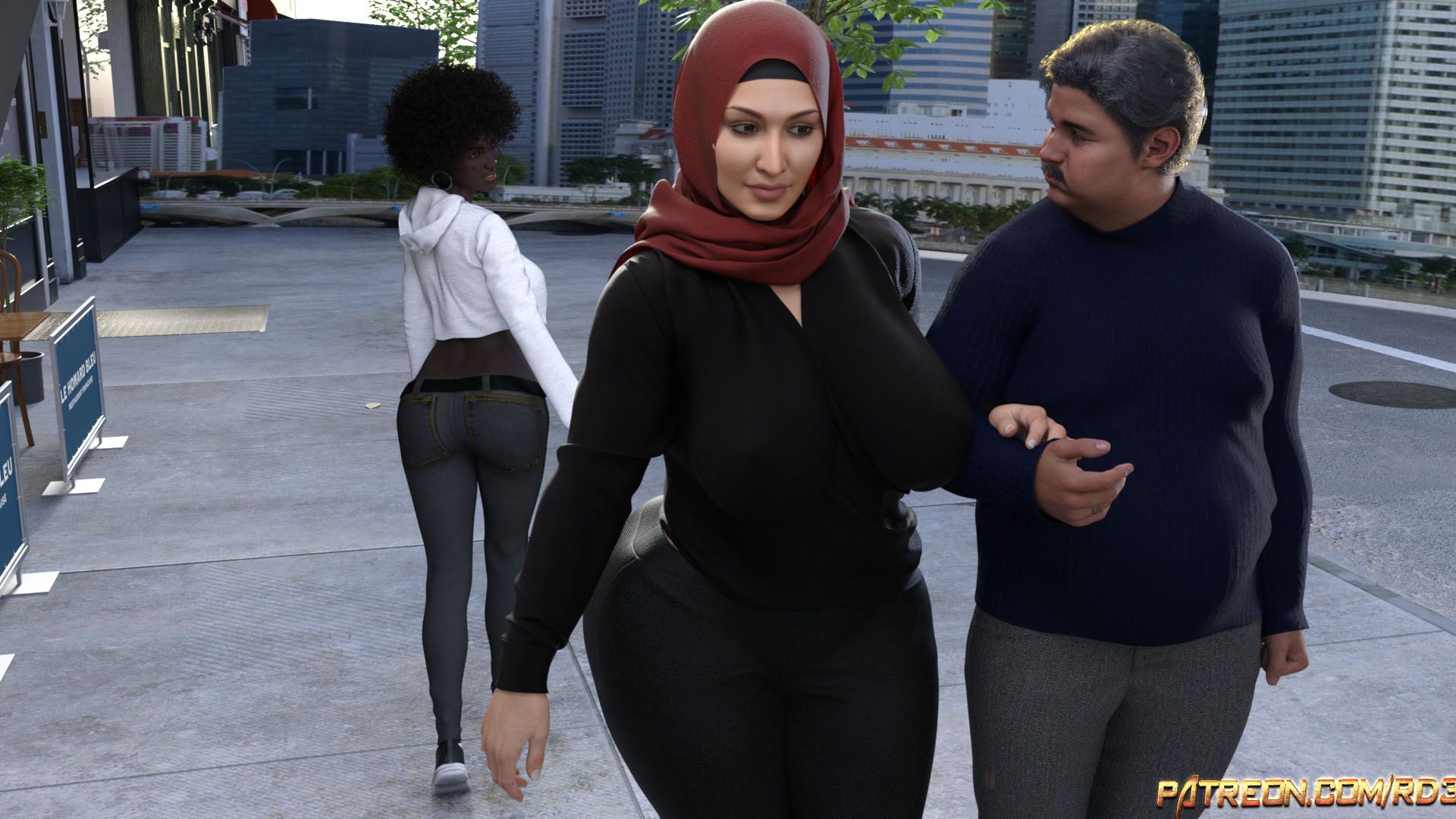 Lust Predators – Hijab Amatures [Real-Deal 3D] Chapter 3 - Page 5