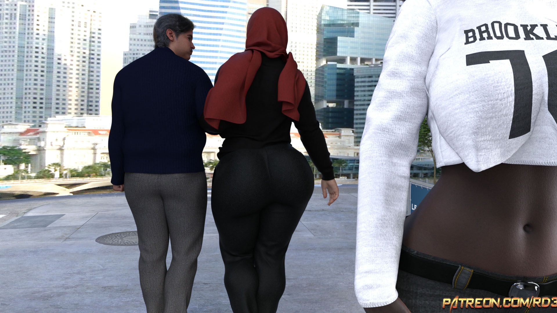 Lust Predators – Hijab Amatures [Real-Deal 3D] Chapter 3 - Page 6