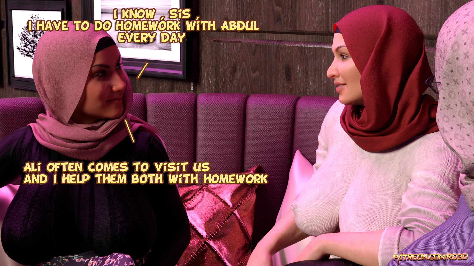 Lust Predators – Hijab Amatures [Real-Deal 3D] Chapter 4 - Page 5