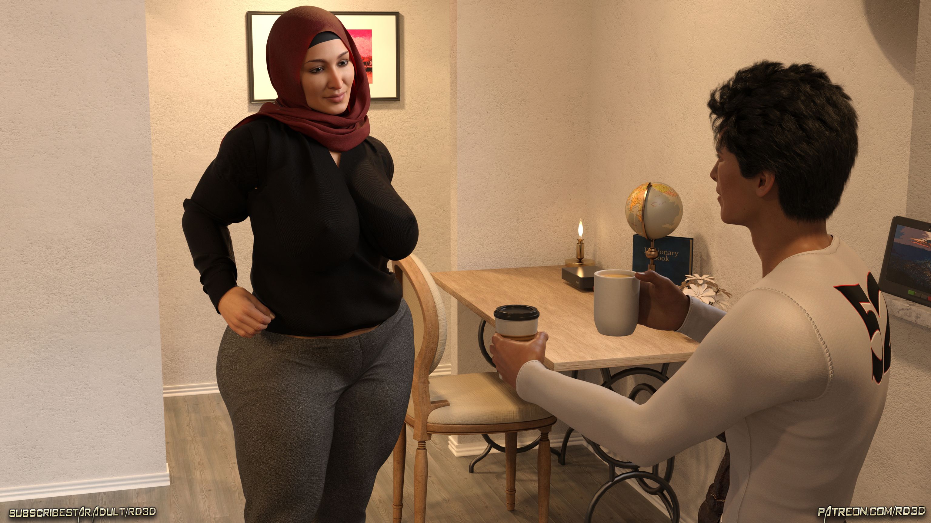 Lust Predators – Hijab Amatures [Real-Deal 3D] One Dya Story - Textless - Page 15