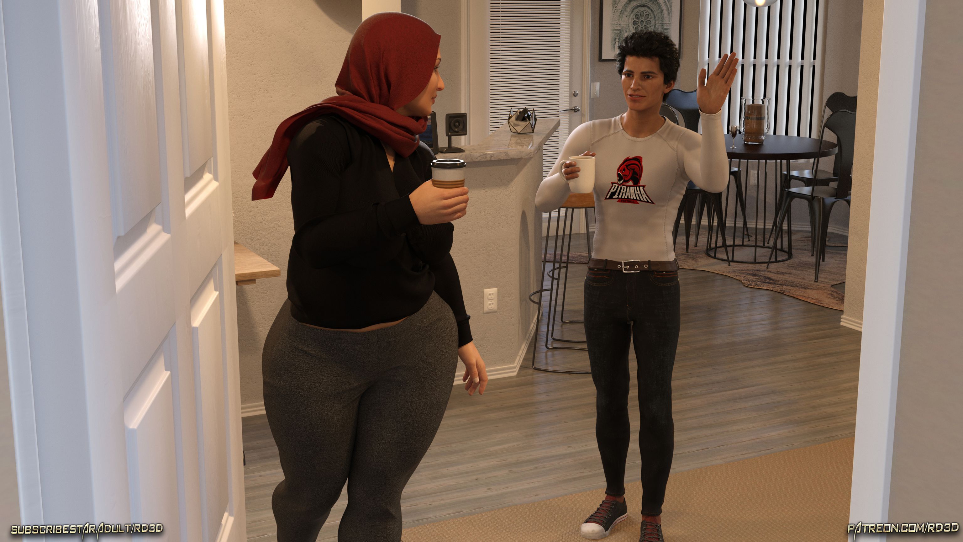 Lust Predators – Hijab Amatures [Real-Deal 3D] One Dya Story - Textless - Page 16