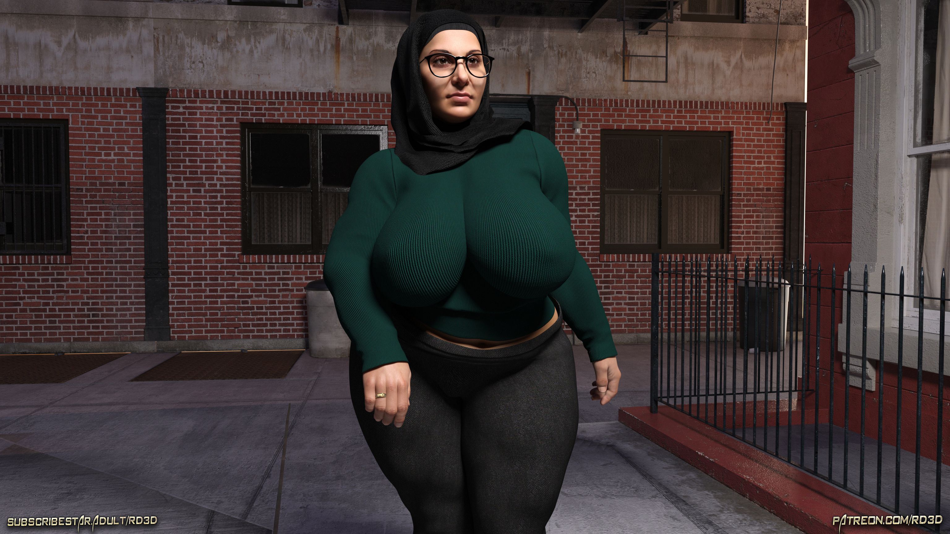 Lust Predators – Hijab Amatures [Real-Deal 3D] One Dya Story - Textless - Page 25