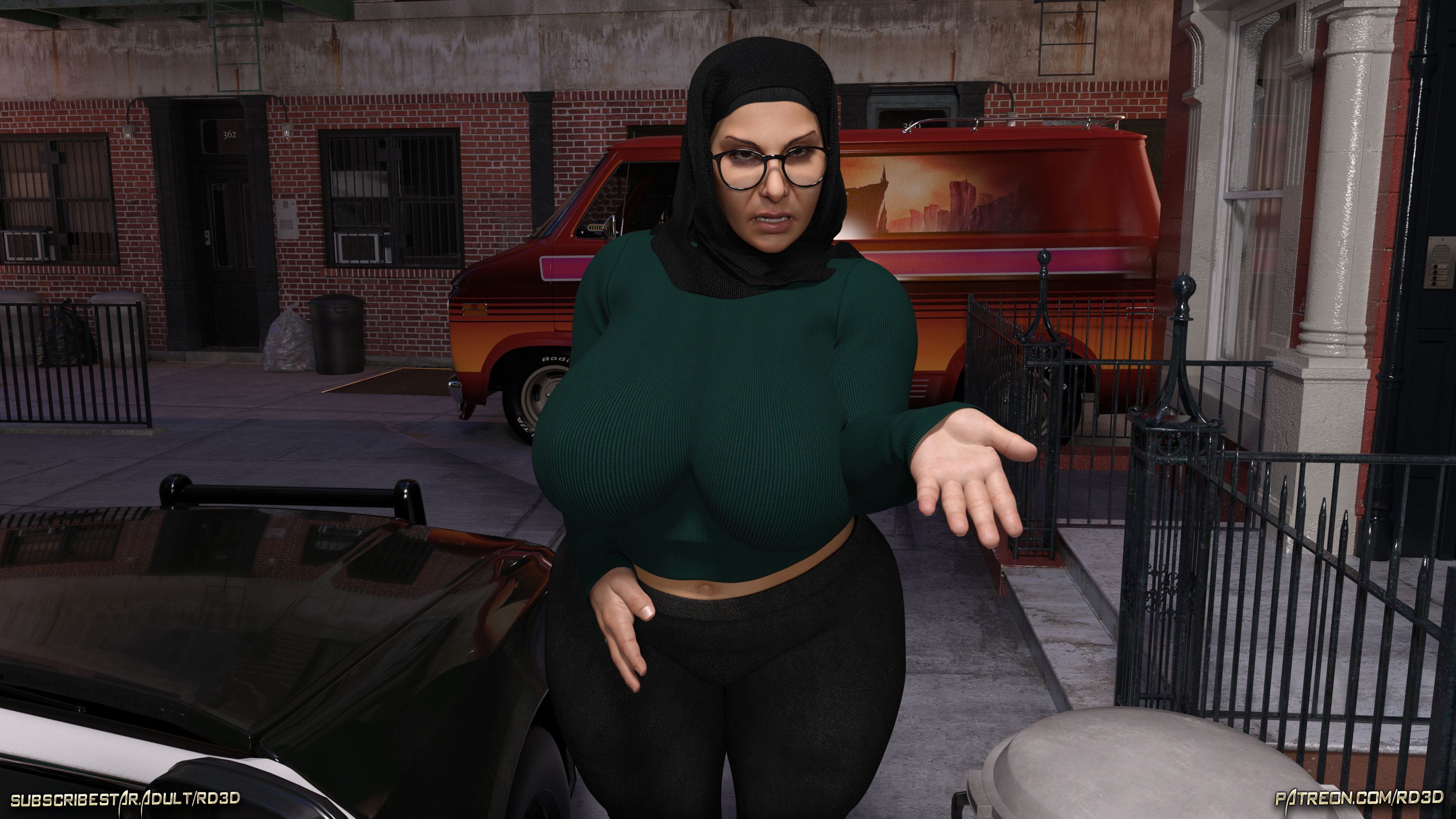 Lust Predators – Hijab Amatures [Real-Deal 3D] One Dya Story - Textless - Page 29