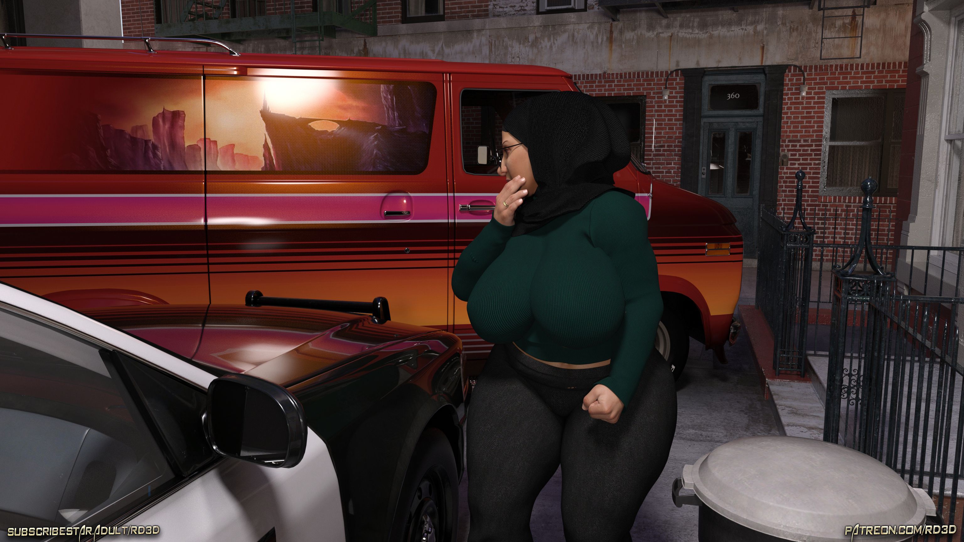 Lust Predators – Hijab Amatures [Real-Deal 3D] One Dya Story - Textless - Page 30