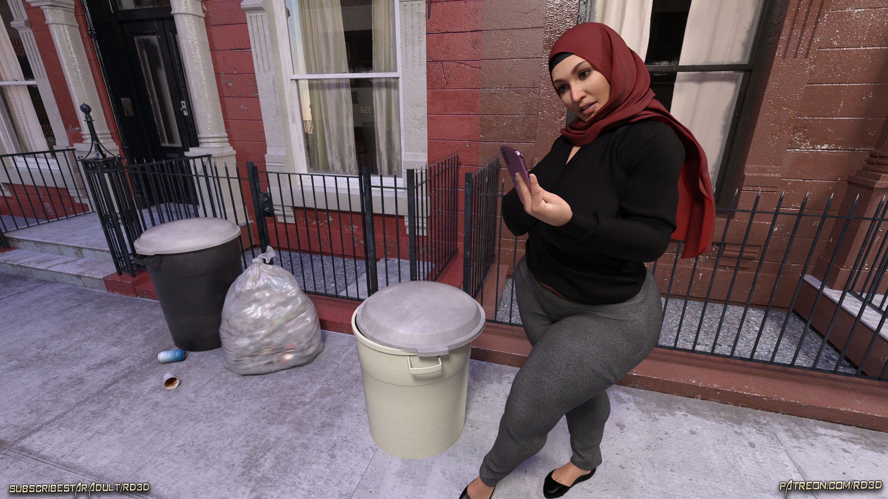 Lust Predators – Hijab Amatures [Real-Deal 3D] One Dya Story - Textless - Page 51