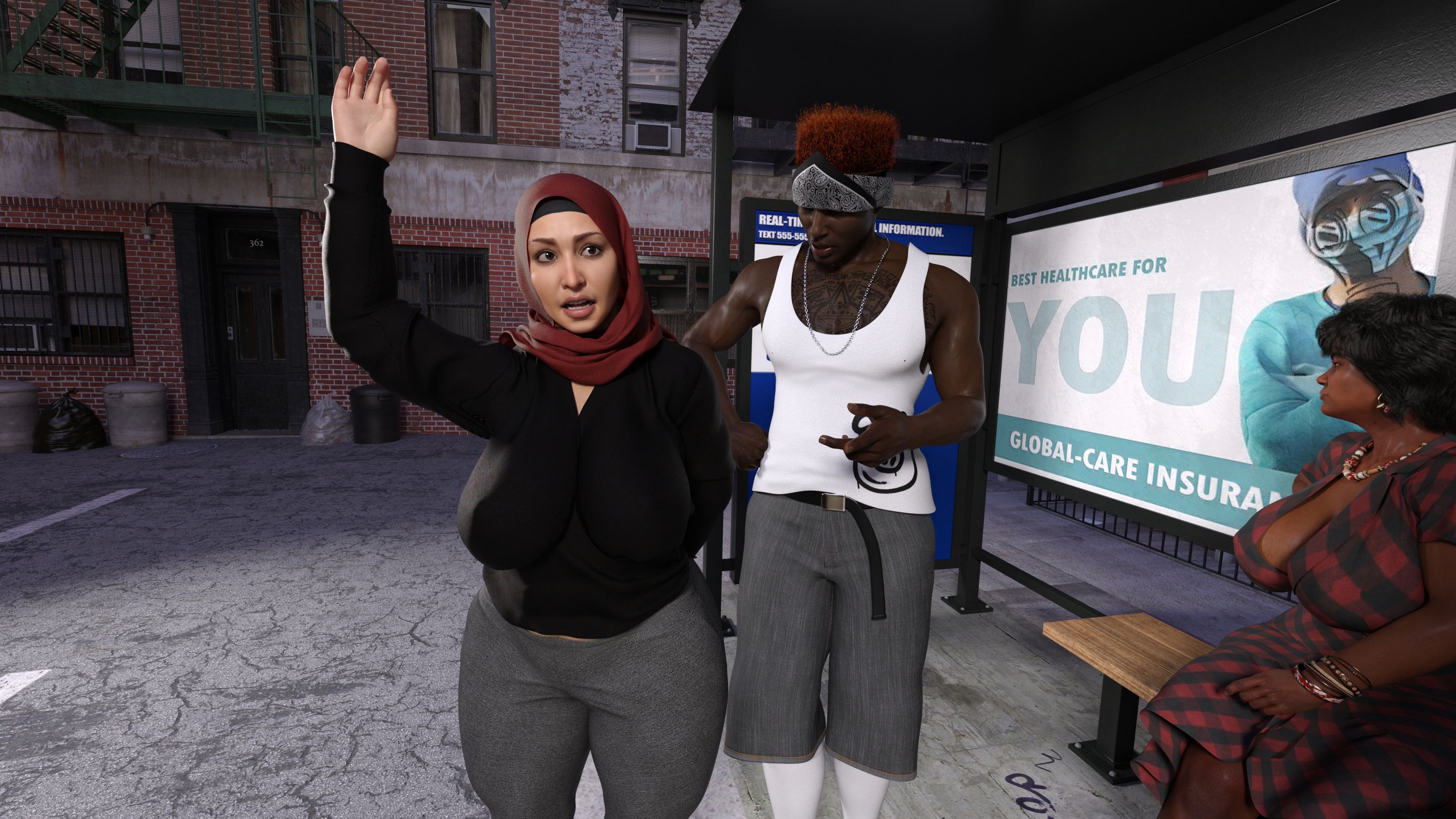 Lust Predators – Hijab Amatures [Real-Deal 3D] One Dya Story - Textless - Page 56