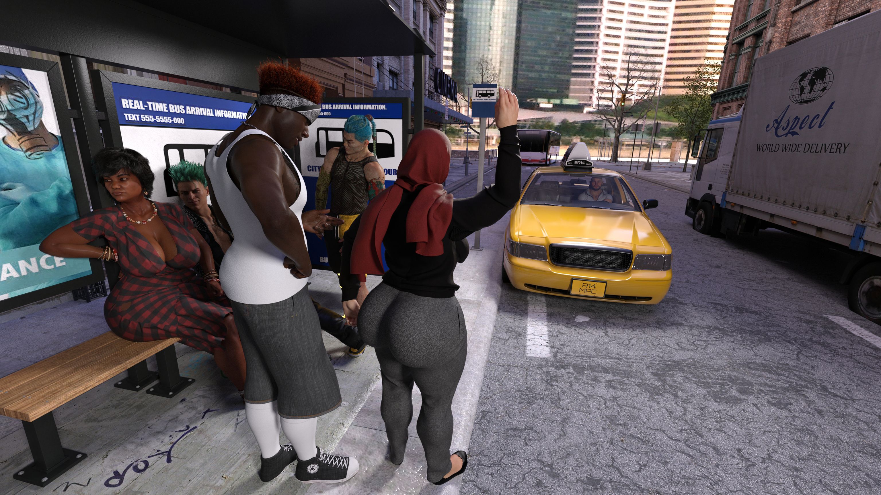 Lust Predators – Hijab Amatures [Real-Deal 3D] One Dya Story - Textless - Page 57