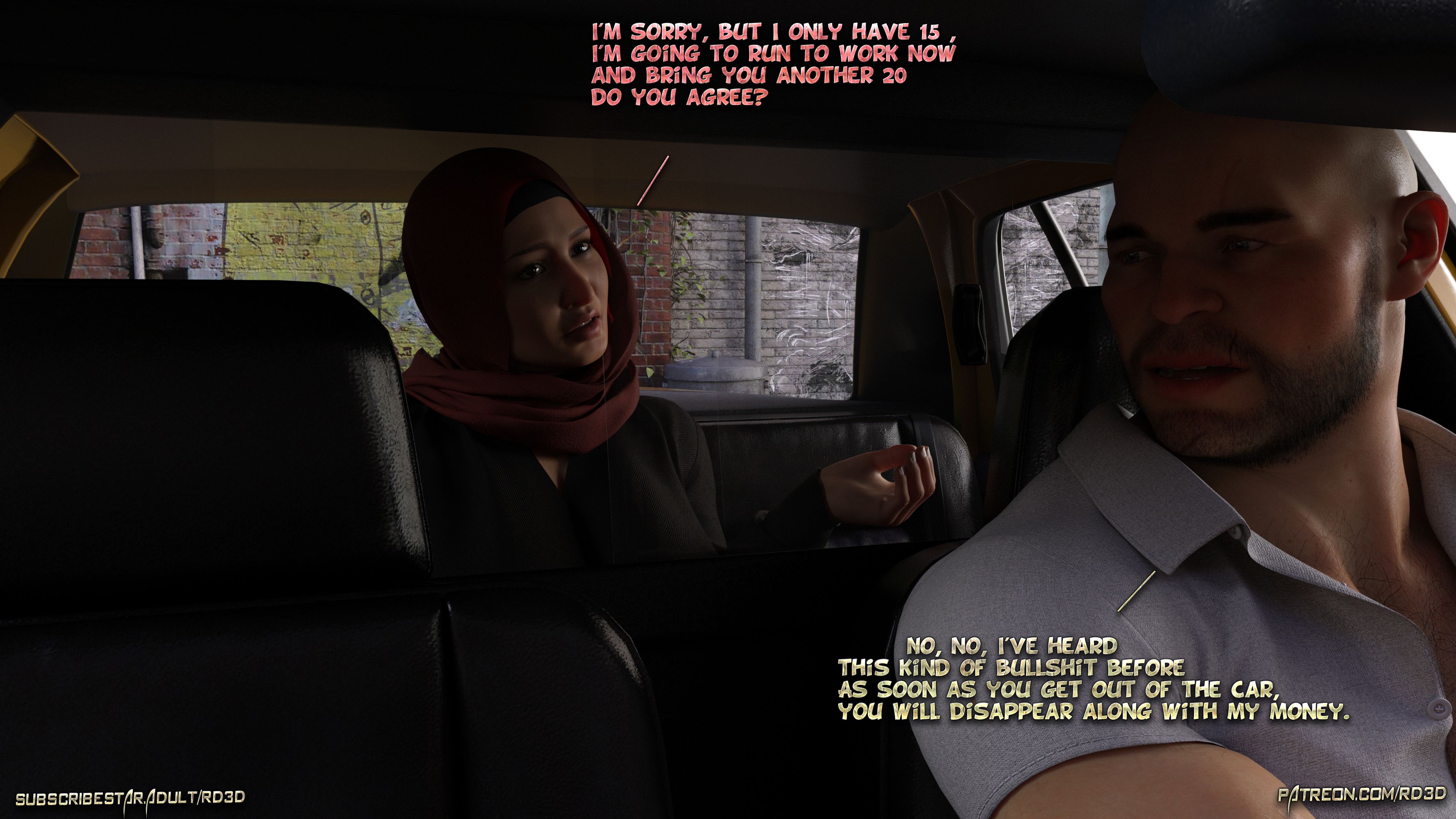 Lust Predators – Hijab Amatures [Real-Deal 3D] Mrs. Assad - One Dya Story - Page 130