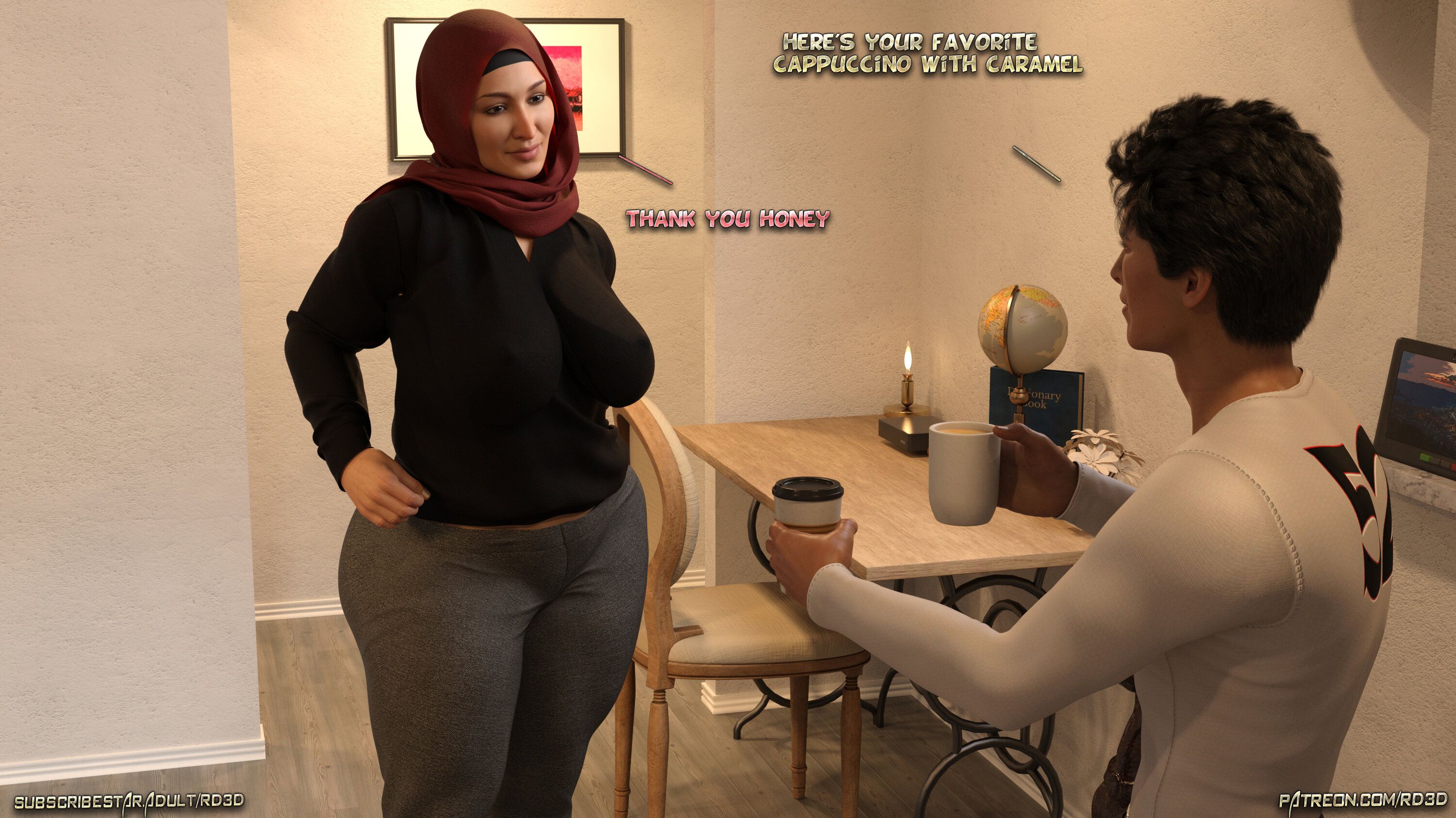 Lust Predators – Hijab Amatures [Real-Deal 3D] Mrs. Assad - One Dya Story - Page 15