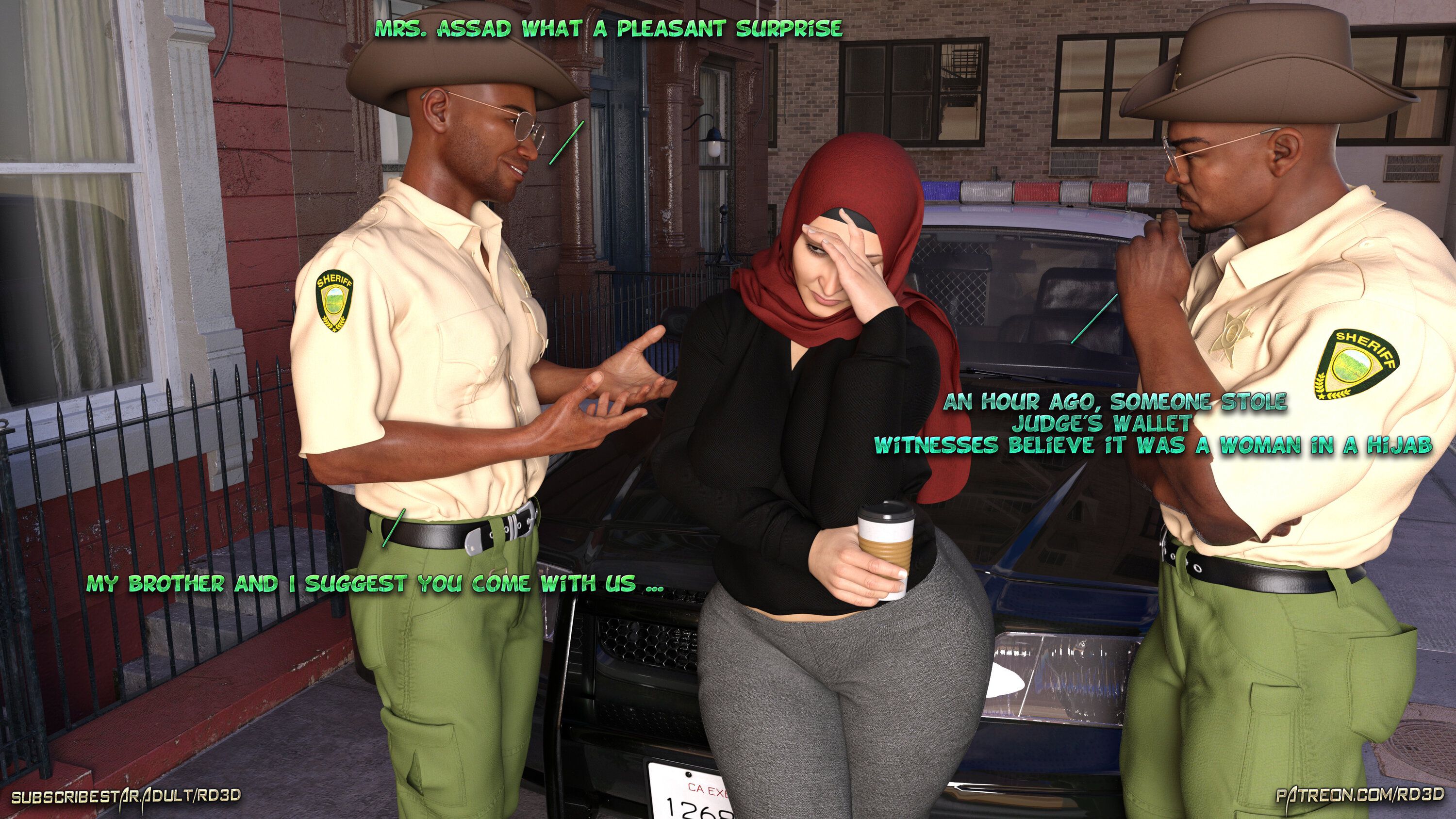 Lust Predators – Hijab Amatures [Real-Deal 3D] Mrs. Assad - One Dya Story - Page 18