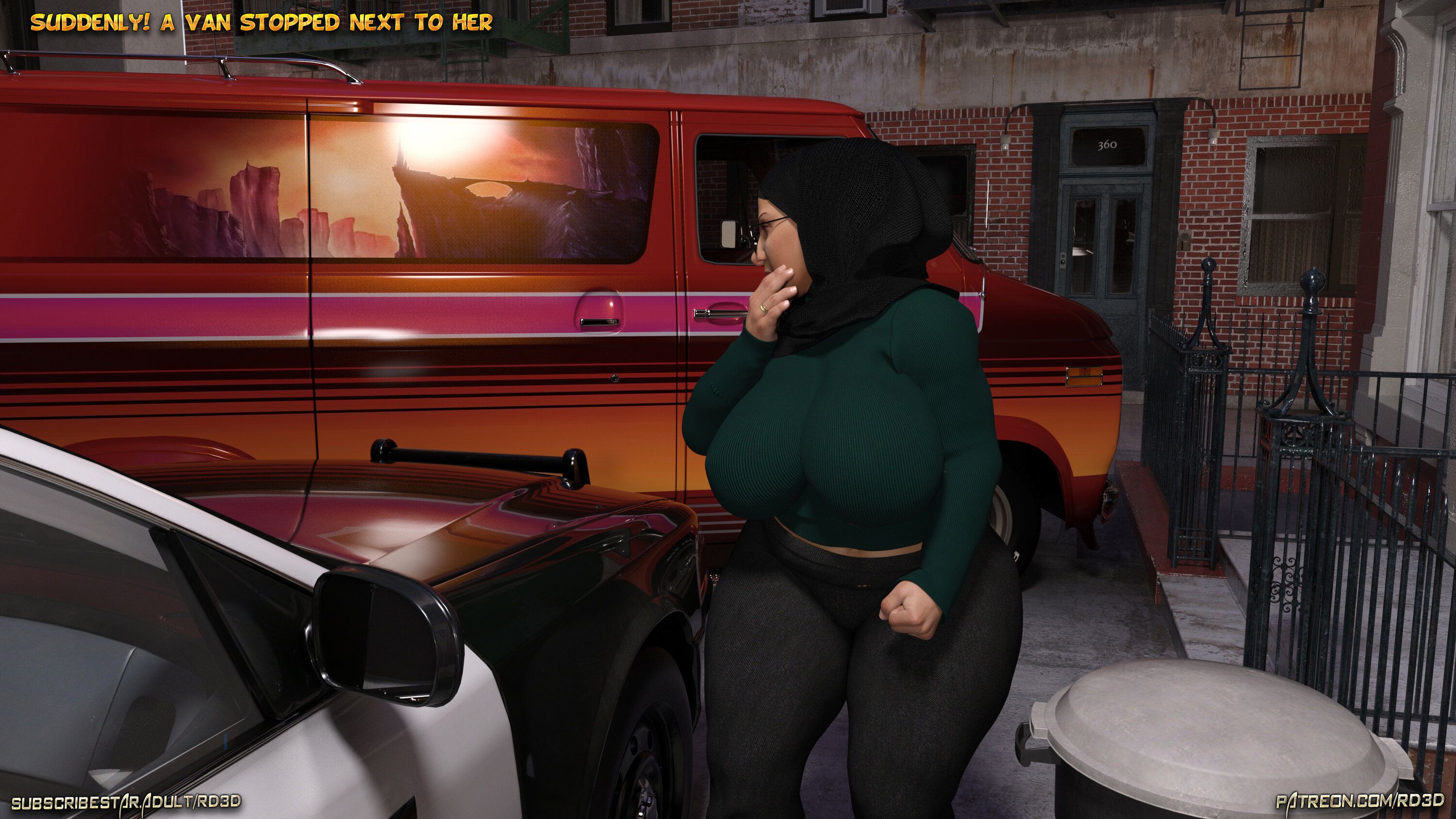 Lust Predators – Hijab Amatures [Real-Deal 3D] Mrs. Assad - One Dya Story - Page 30