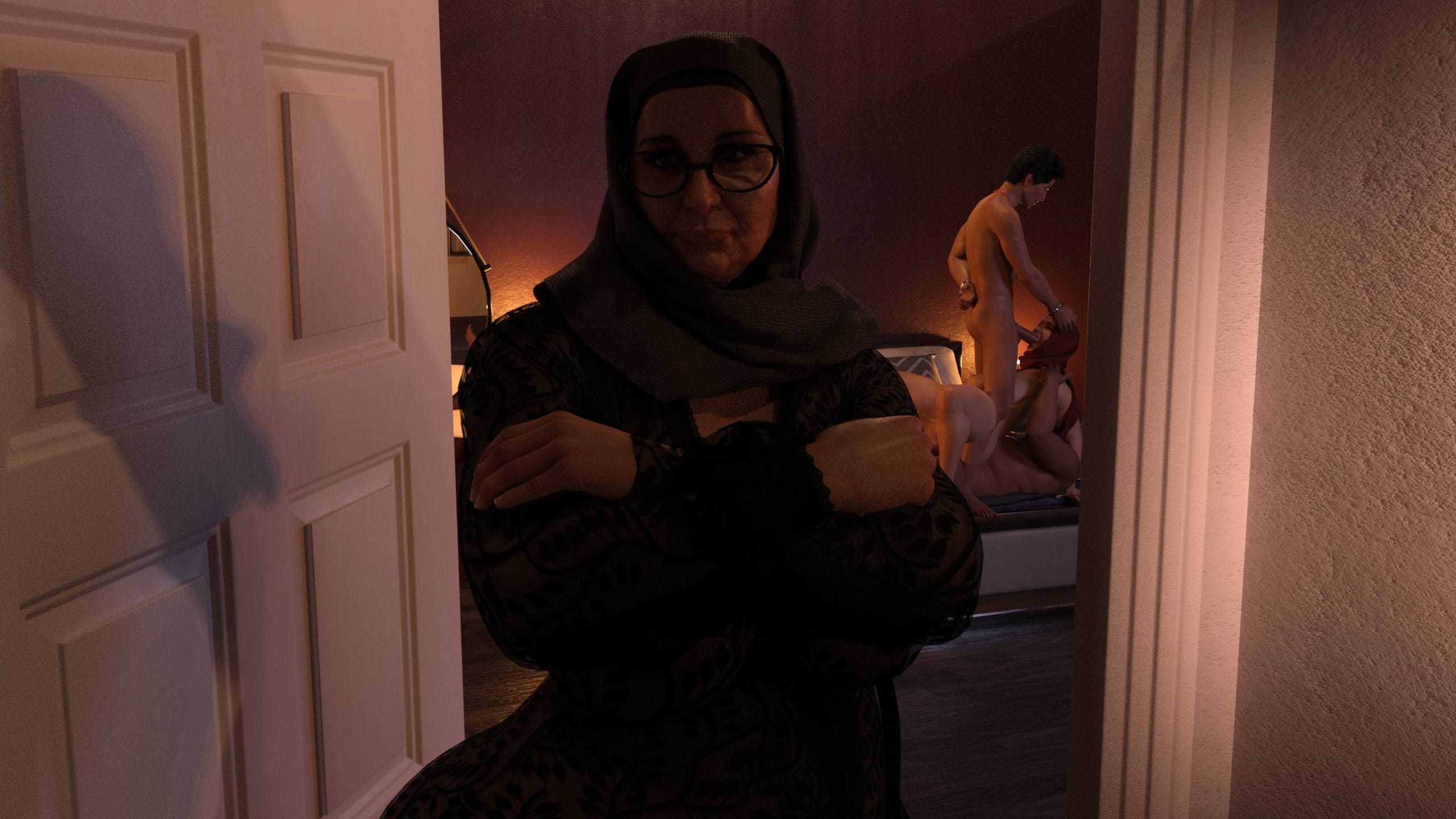 Lust Predators – Hijab Amatures [Real-Deal 3D] Night Visit For Fatima 2 - Page 14