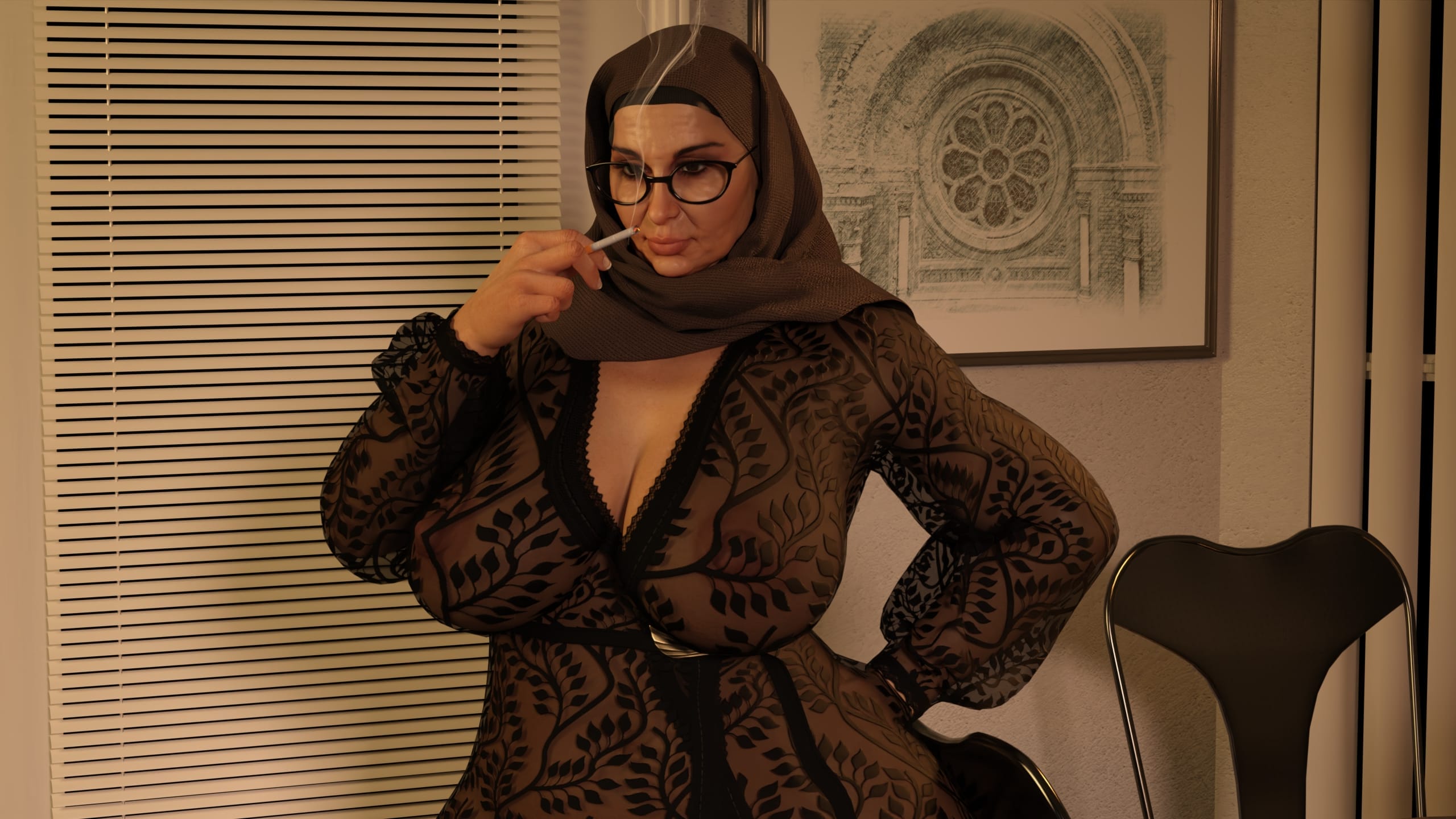 Lust Predators – Hijab Amatures [Real-Deal 3D] Night Visit For Fatima 2 - Page 15