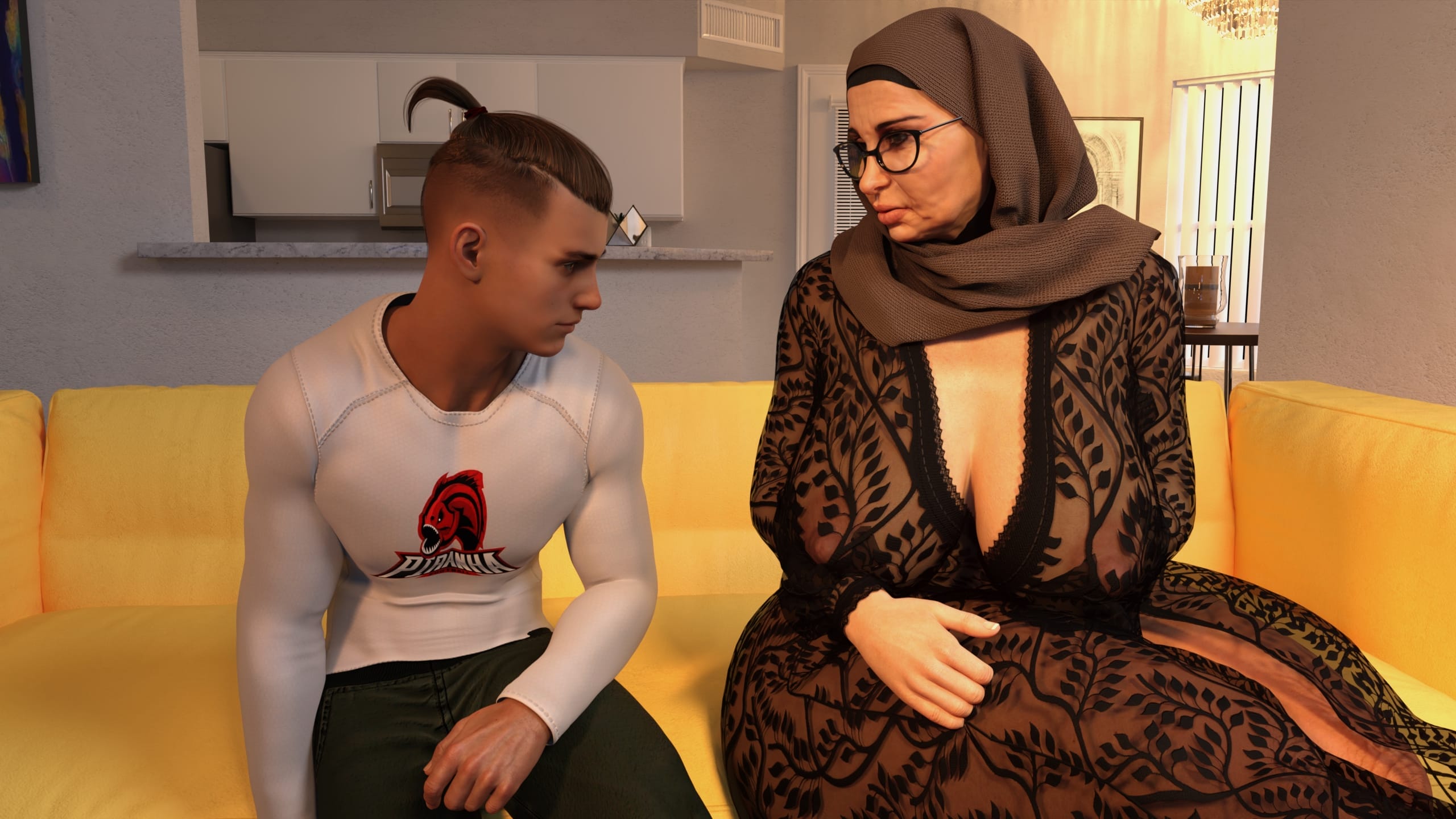 Lust Predators – Hijab Amatures [Real-Deal 3D] Night Visit For Fatima 2 - Page 41