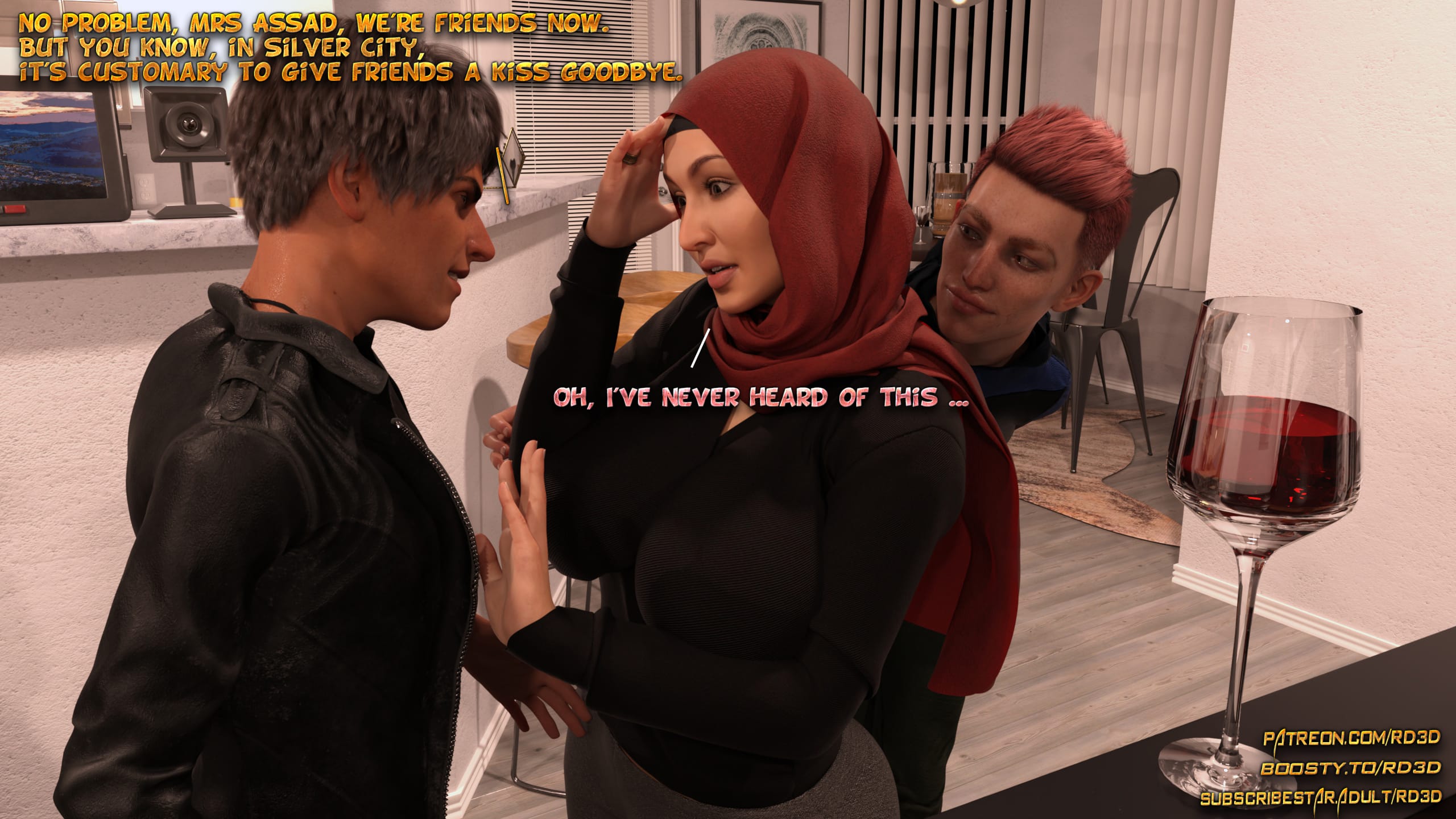 Lust Predators – Hijab Amatures [Real-Deal 3D] Analyze This - Chapter 8 - Page 11