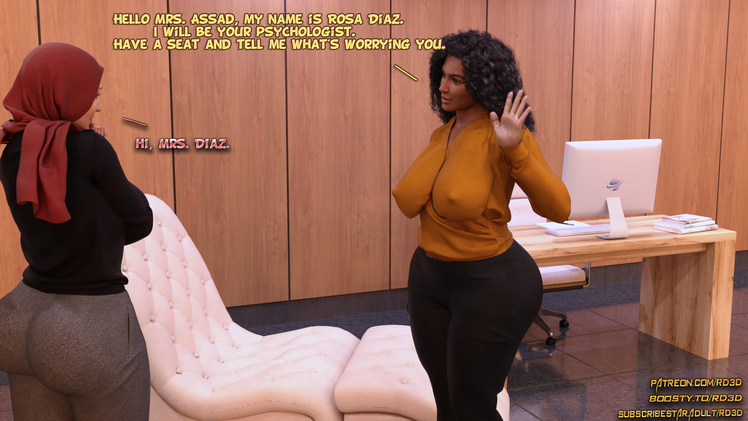 Lust Predators – Hijab Amatures [Real-Deal 3D] Analyze This - Chapter 8 - Page 2
