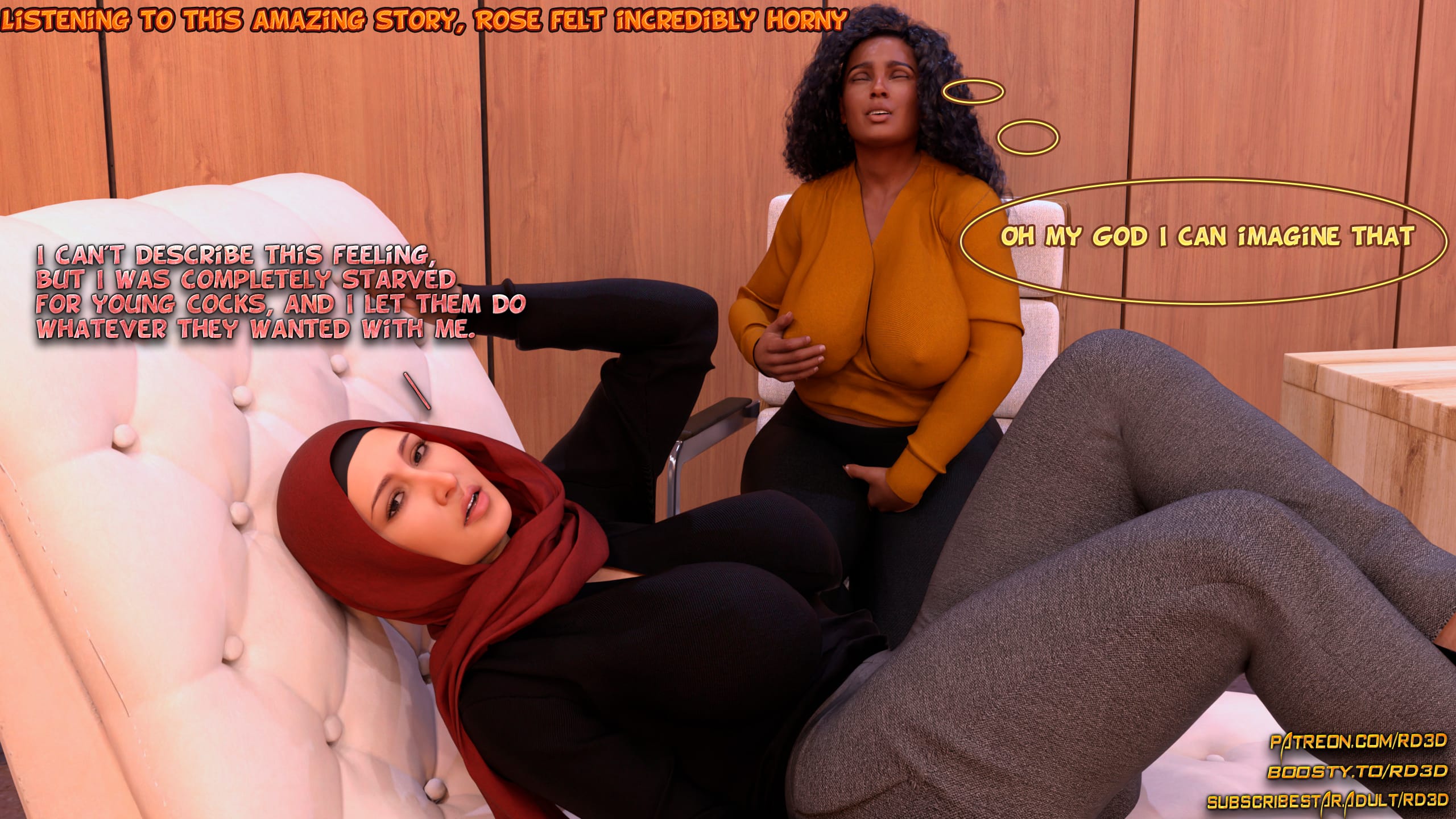 Lust Predators – Hijab Amatures [Real-Deal 3D] Analyze This - Chapter 8 - Page 23