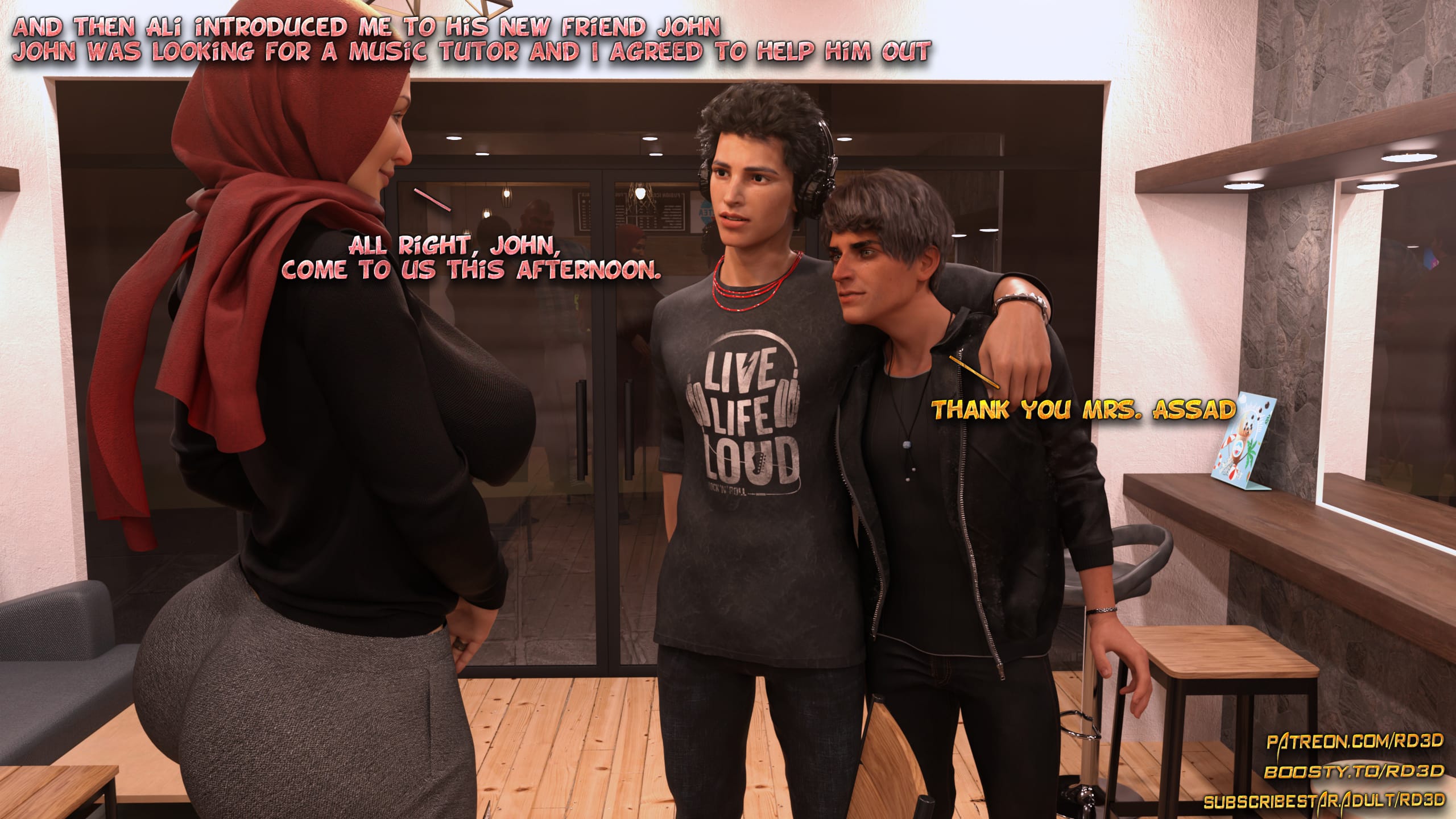 Lust Predators – Hijab Amatures [Real-Deal 3D] Analyze This - Chapter 8 - Page 7