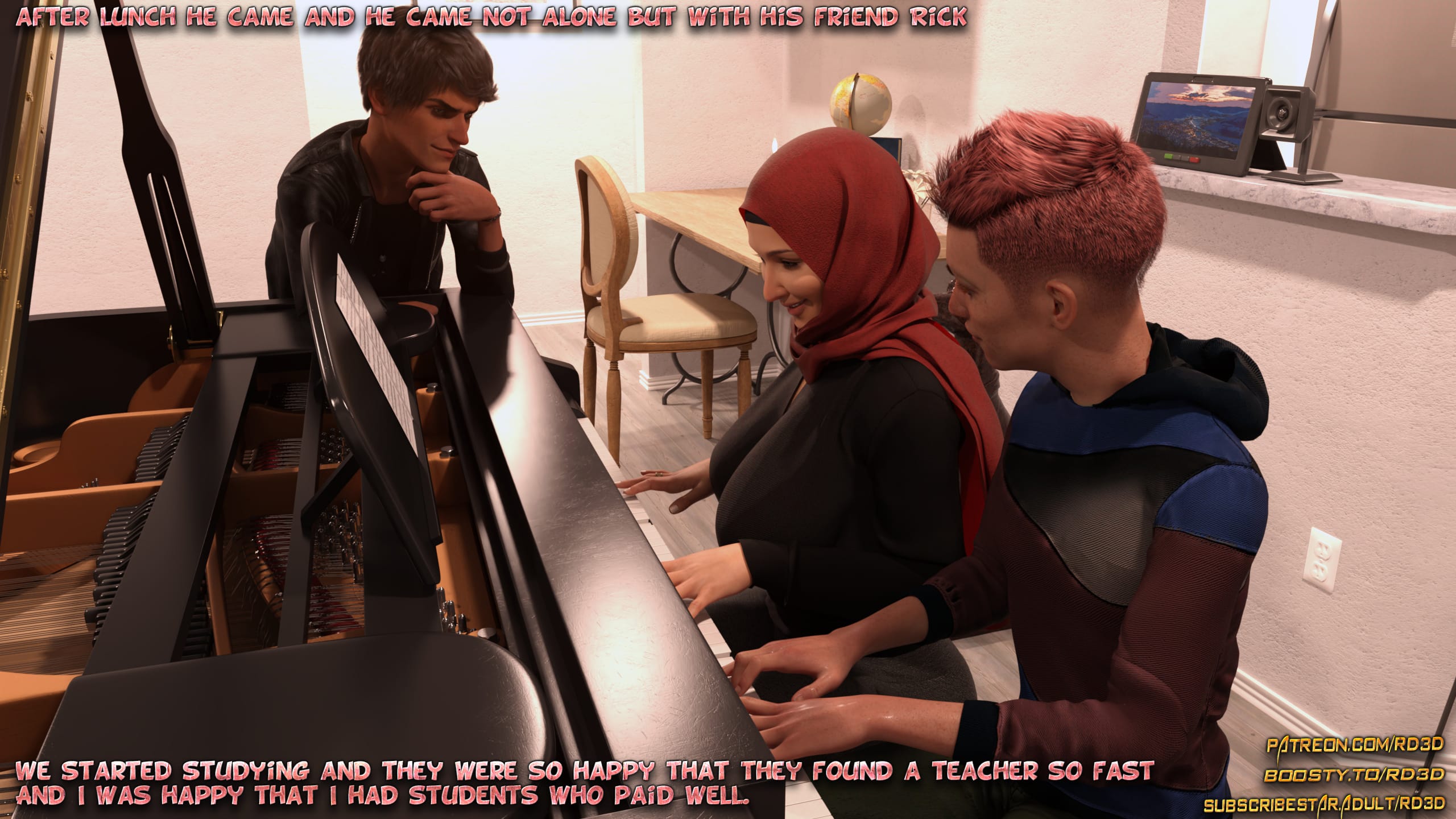 Lust Predators – Hijab Amatures [Real-Deal 3D] Analyze This - Chapter 8 - Page 8