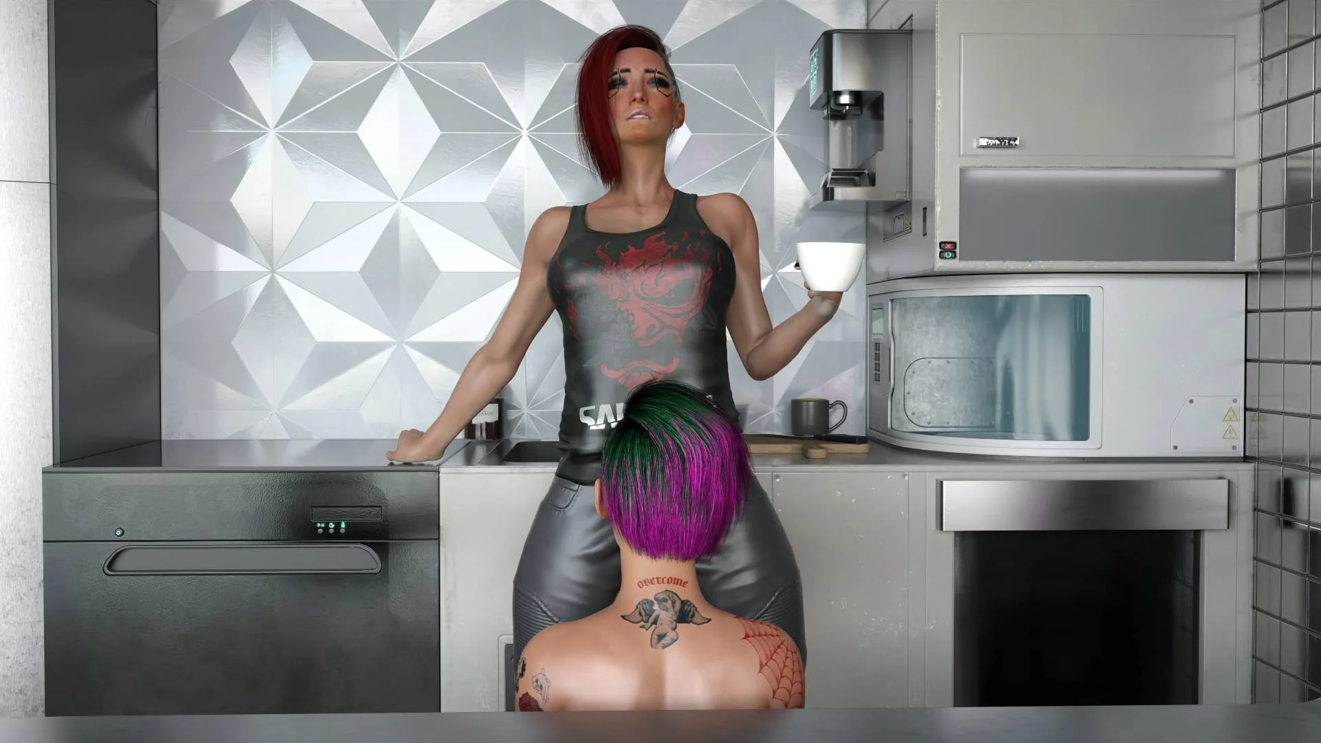 Confronting Judy (Cyberpunk 2077) [Serge3DX] Chapter 1.5 - Page 69