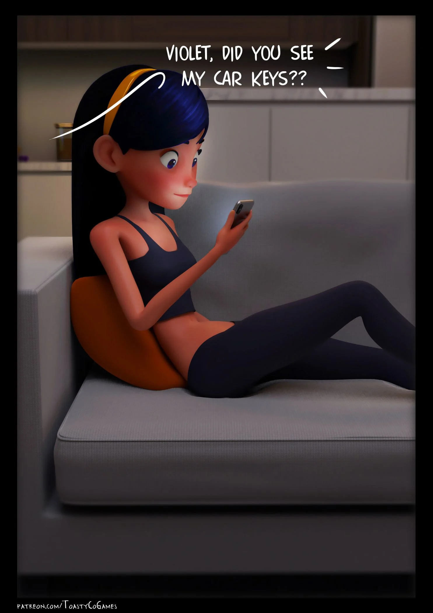 Incredible Desire (The Incredibles) [ToastyCoGames] Chapter 1 - Page 4