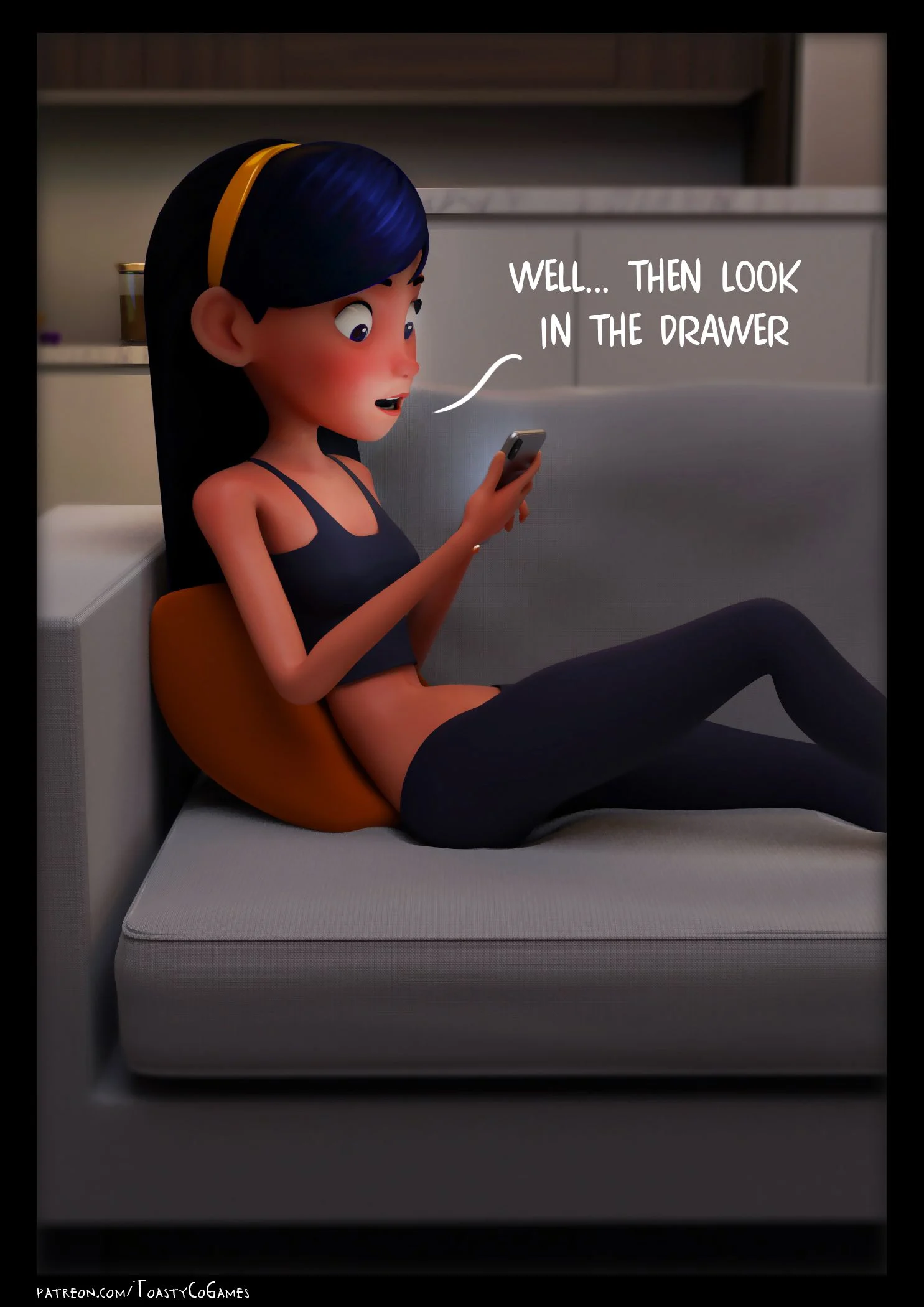 Incredible Desire (The Incredibles) [ToastyCoGames] Chapter 1 - Page 9