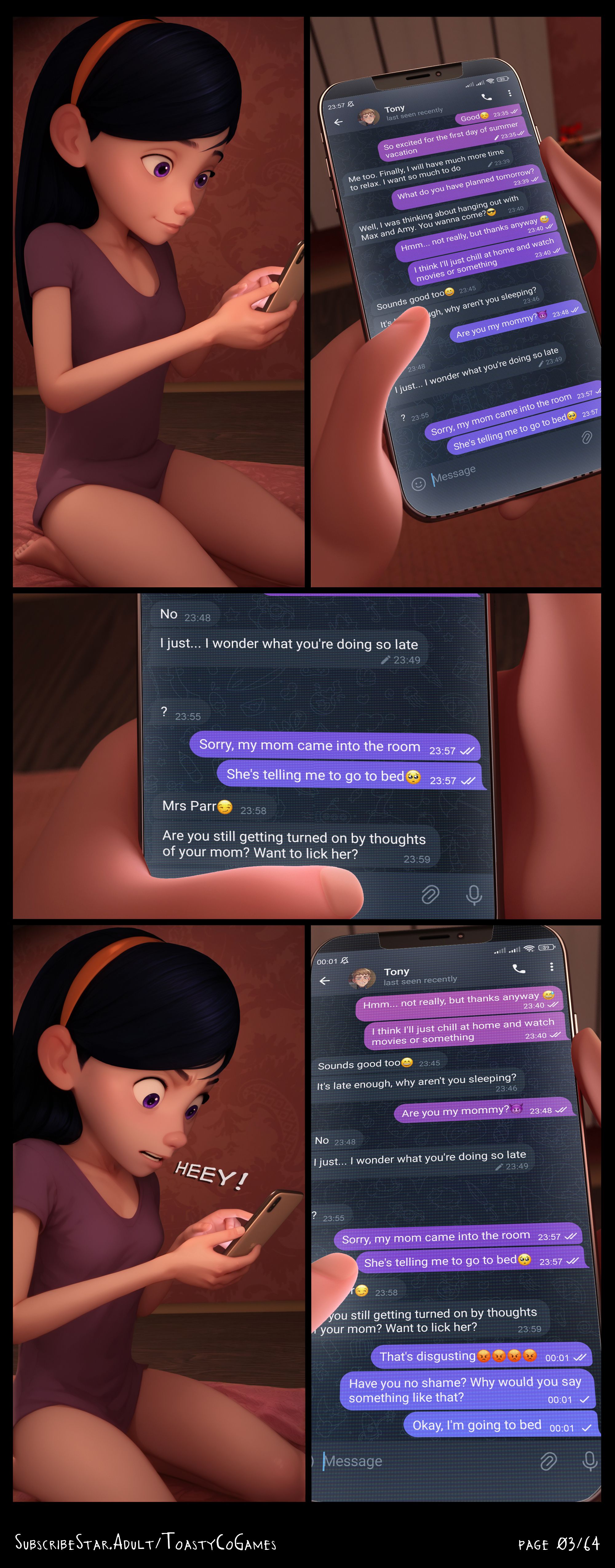 Incredible Desire (The Incredibles) [ToastyCoGames] Chapter 4 - Page 195