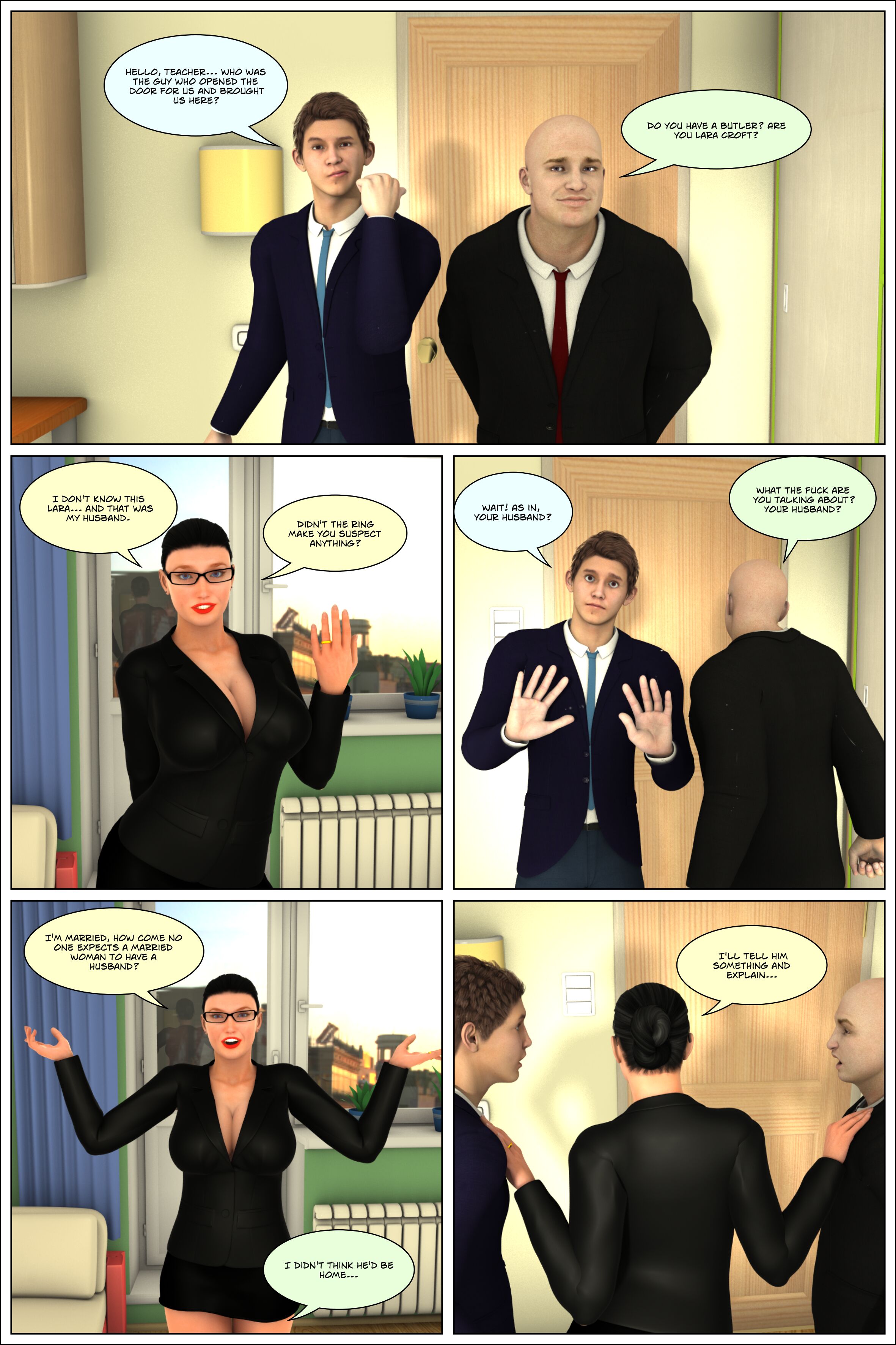 Samantha [Giginho] Home Visit - Chapter 8 - Page 1